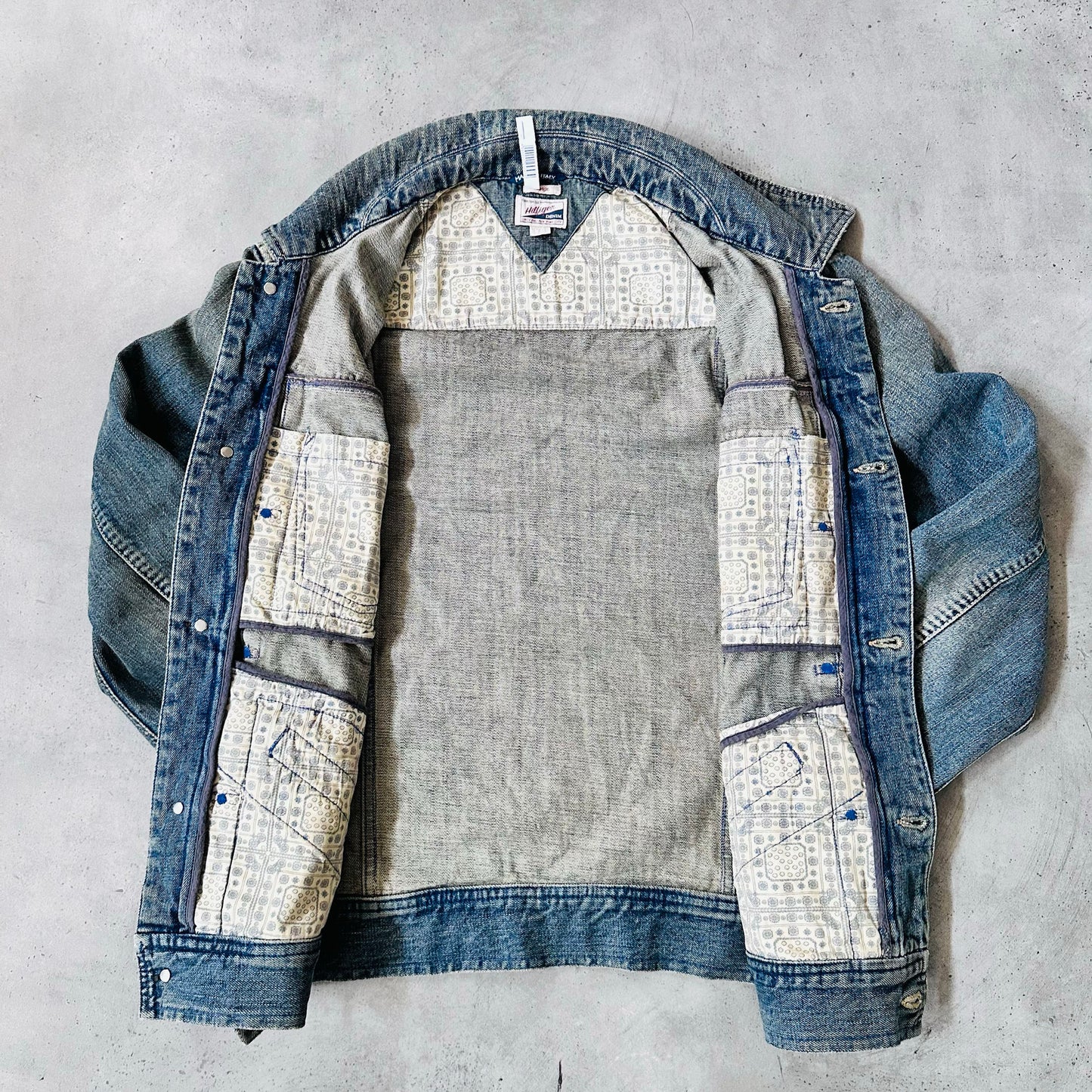 Vintage Italy Tommy Hilfiger Retro Denim Jackets