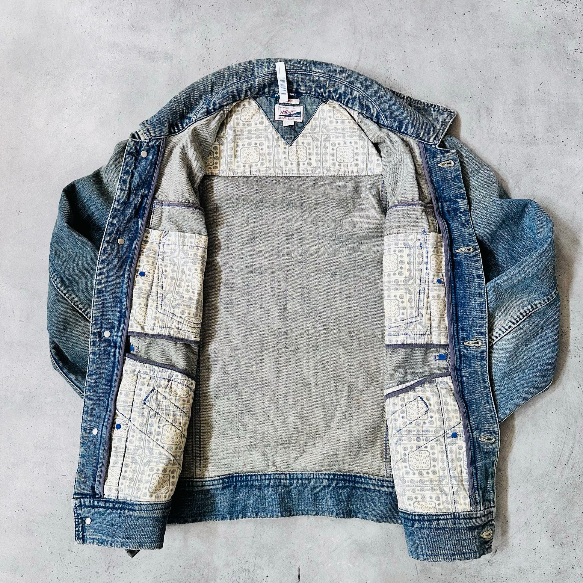 Vintage Italy Tommy Hilfiger Retro Denim Jackets