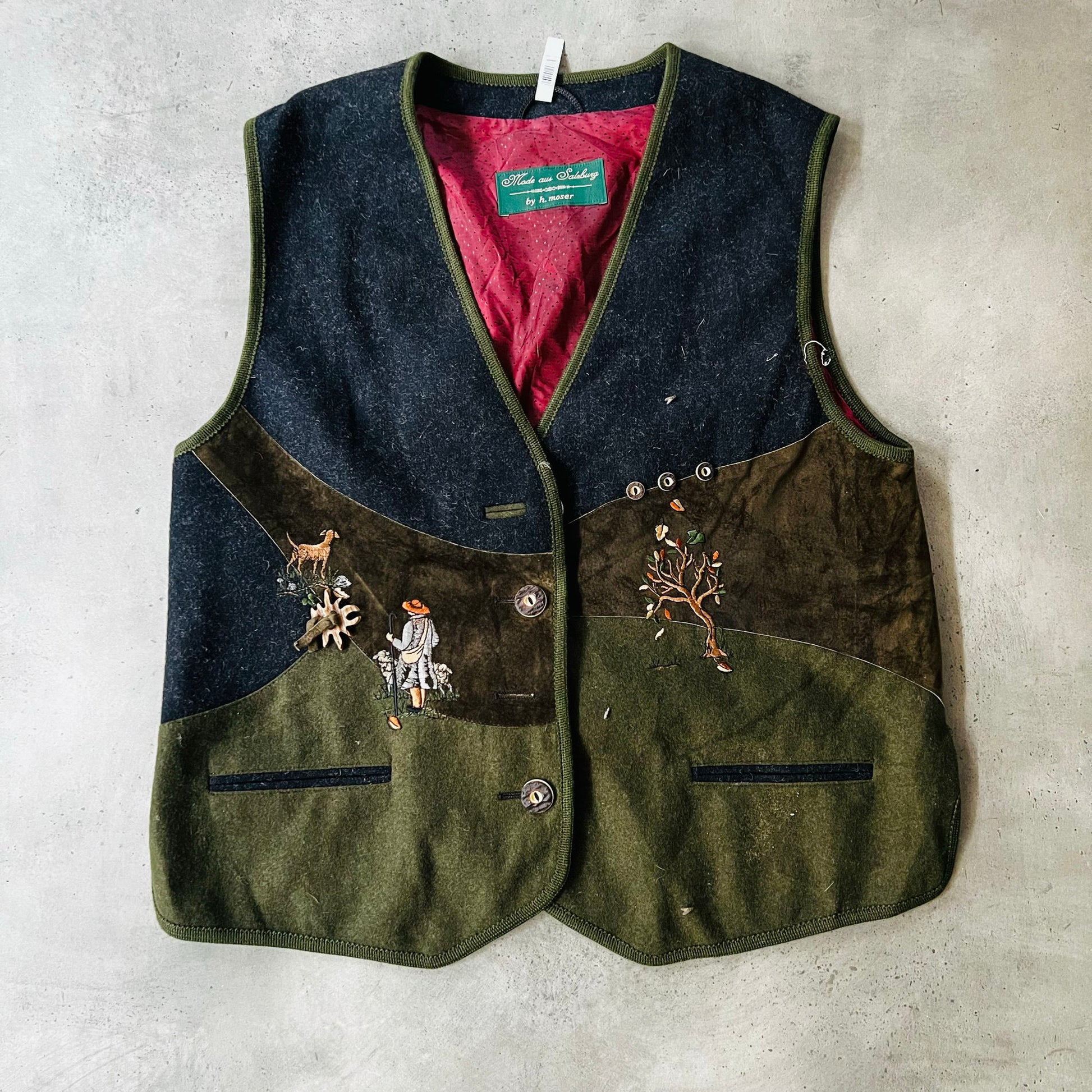 Vintage 70s-90s Austria Retro Vests