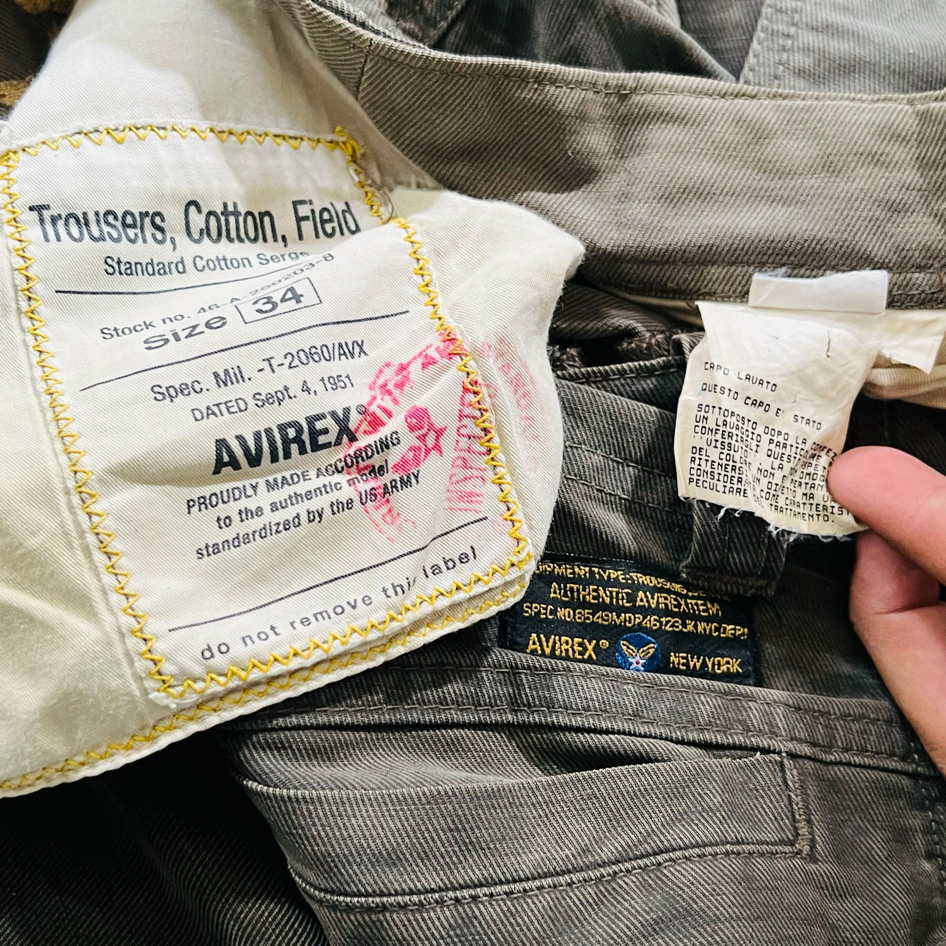 Vintage Avirex Military Military Pants