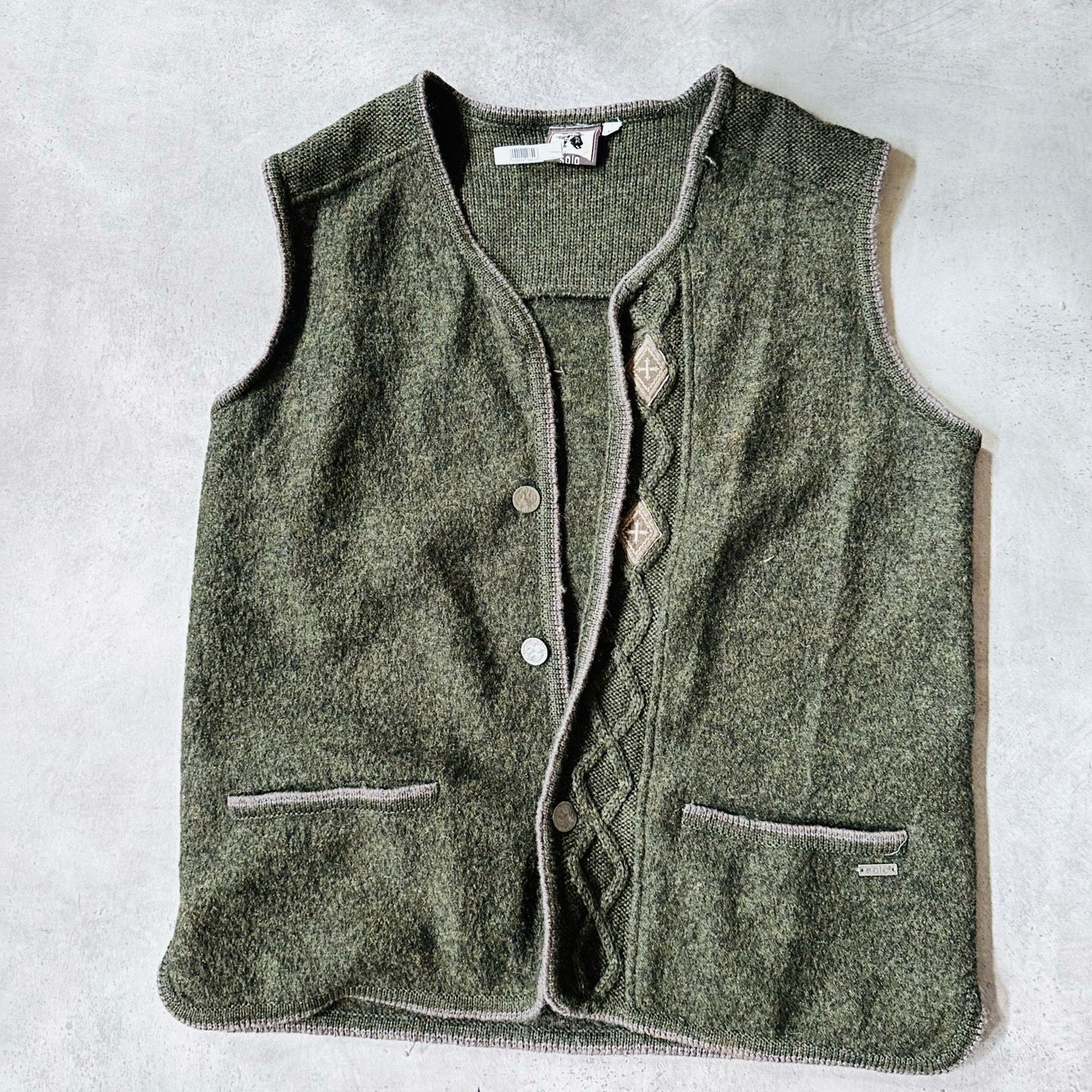 Vintage 70s-90s Austria Retro Vests