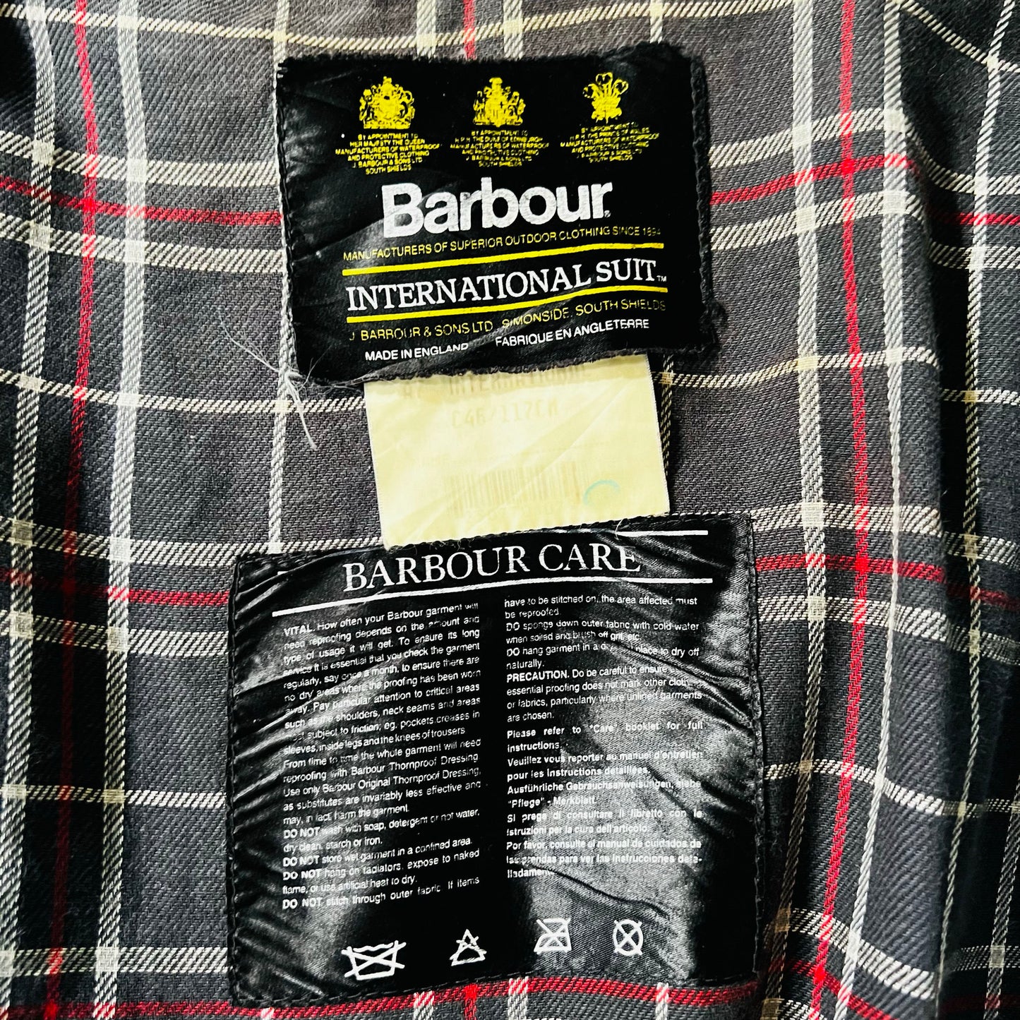 Vintage 70s-90s England Barbour Workwear Racing Jackets