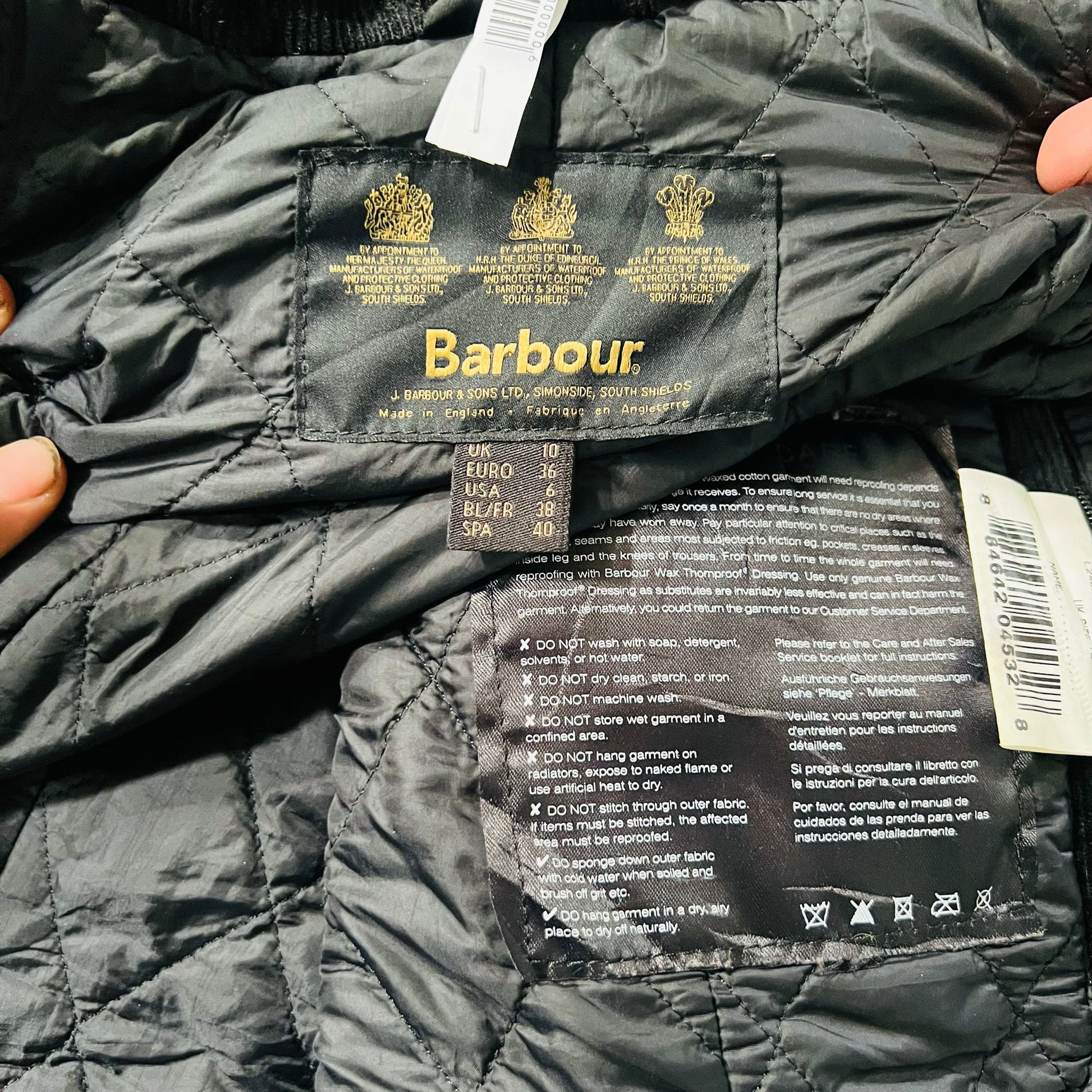 Vintage England Barbour Workwear Workwear Jackets
