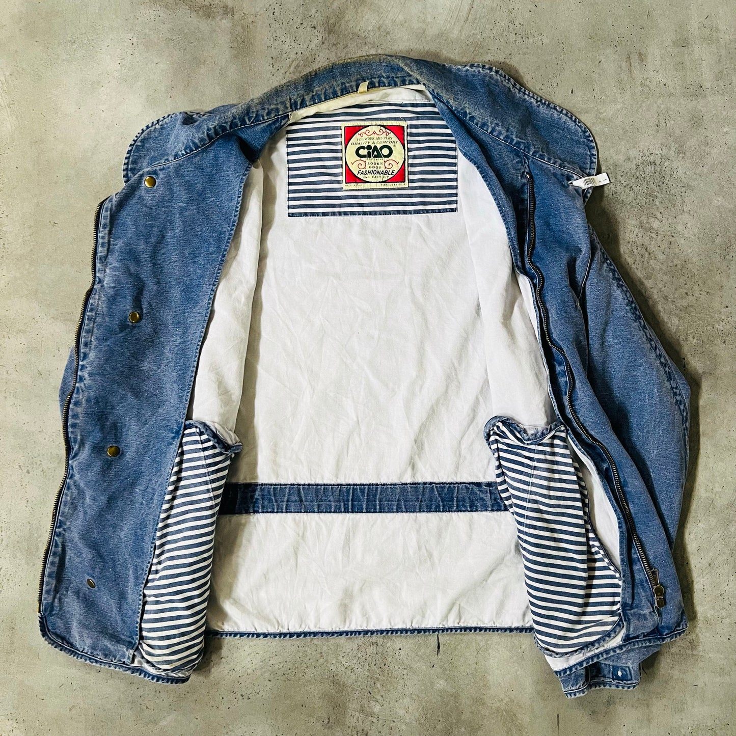 Vintage 70s-90s Italy Retro Denim Jackets