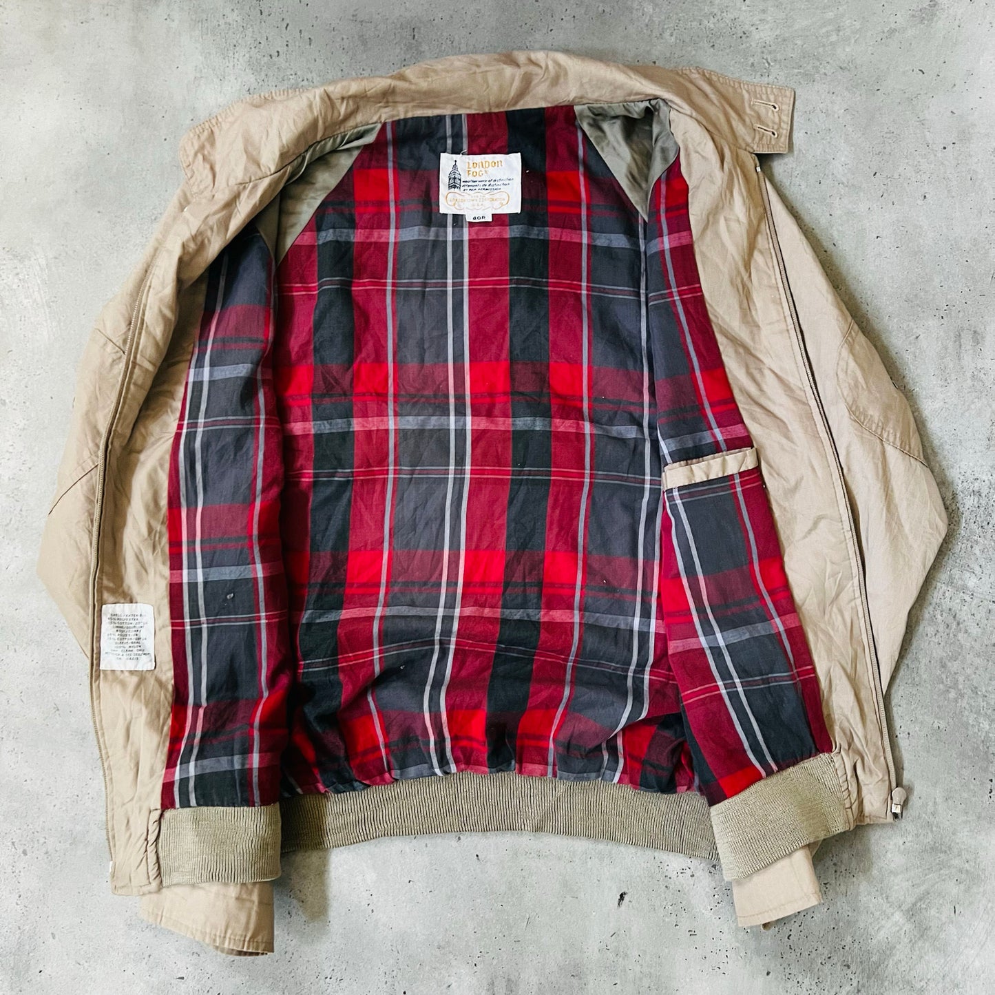 Vintage 70s-90s USA London Fog Retro Harrington Jackets