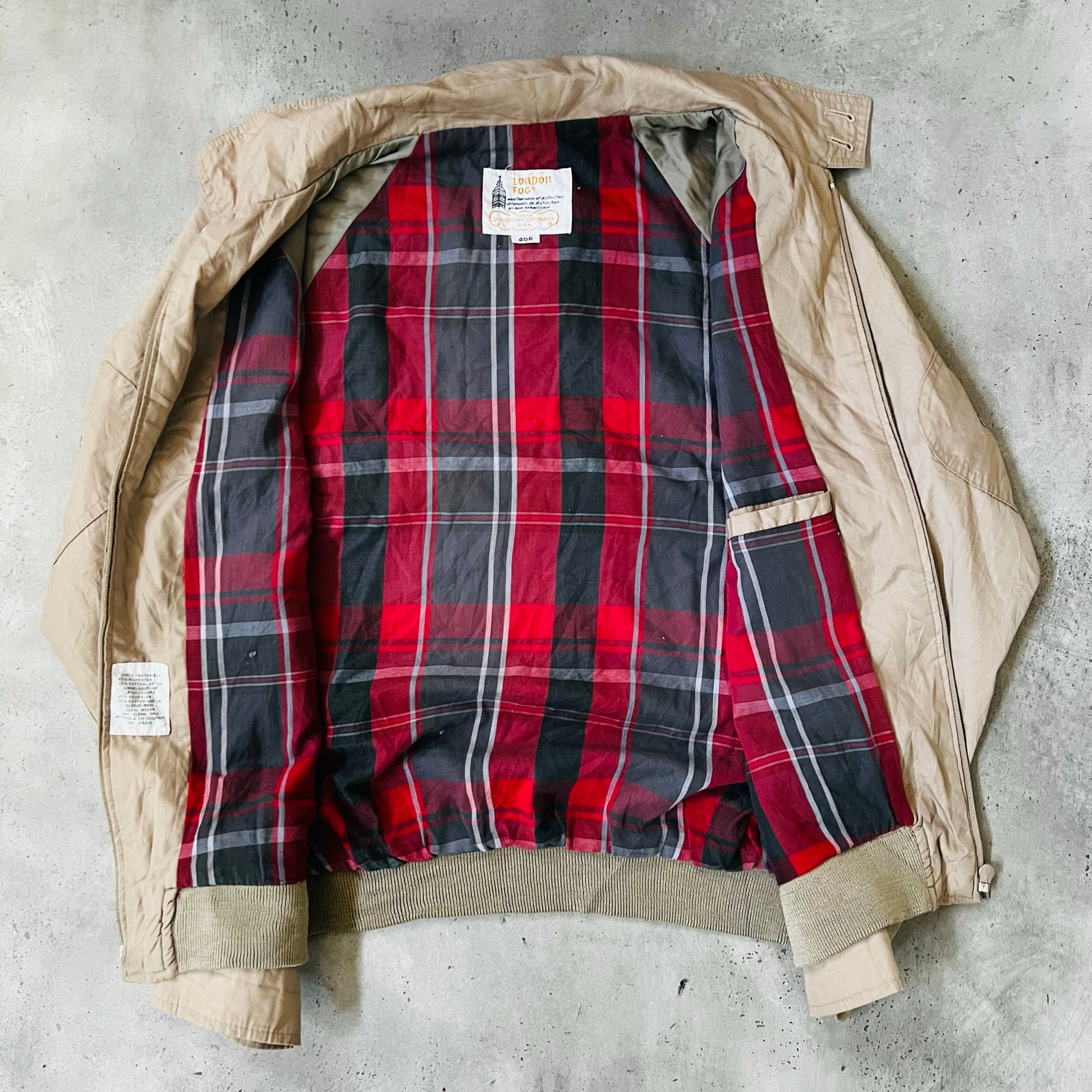 Vintage 70s-90s USA London Fog Retro Harrington Jackets
