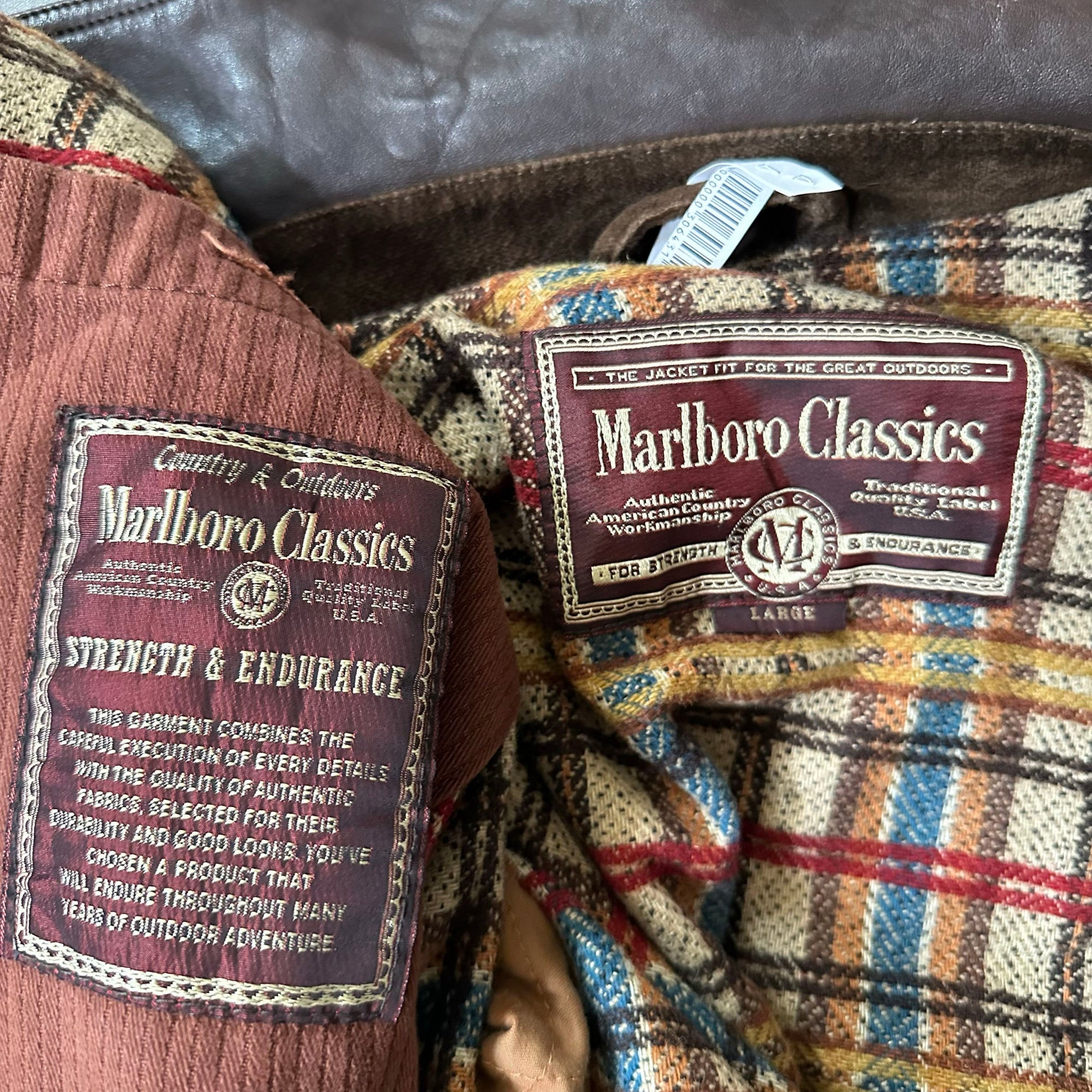 Vintage 70s-90s USA Marlboro Workwear Workwear Jackets