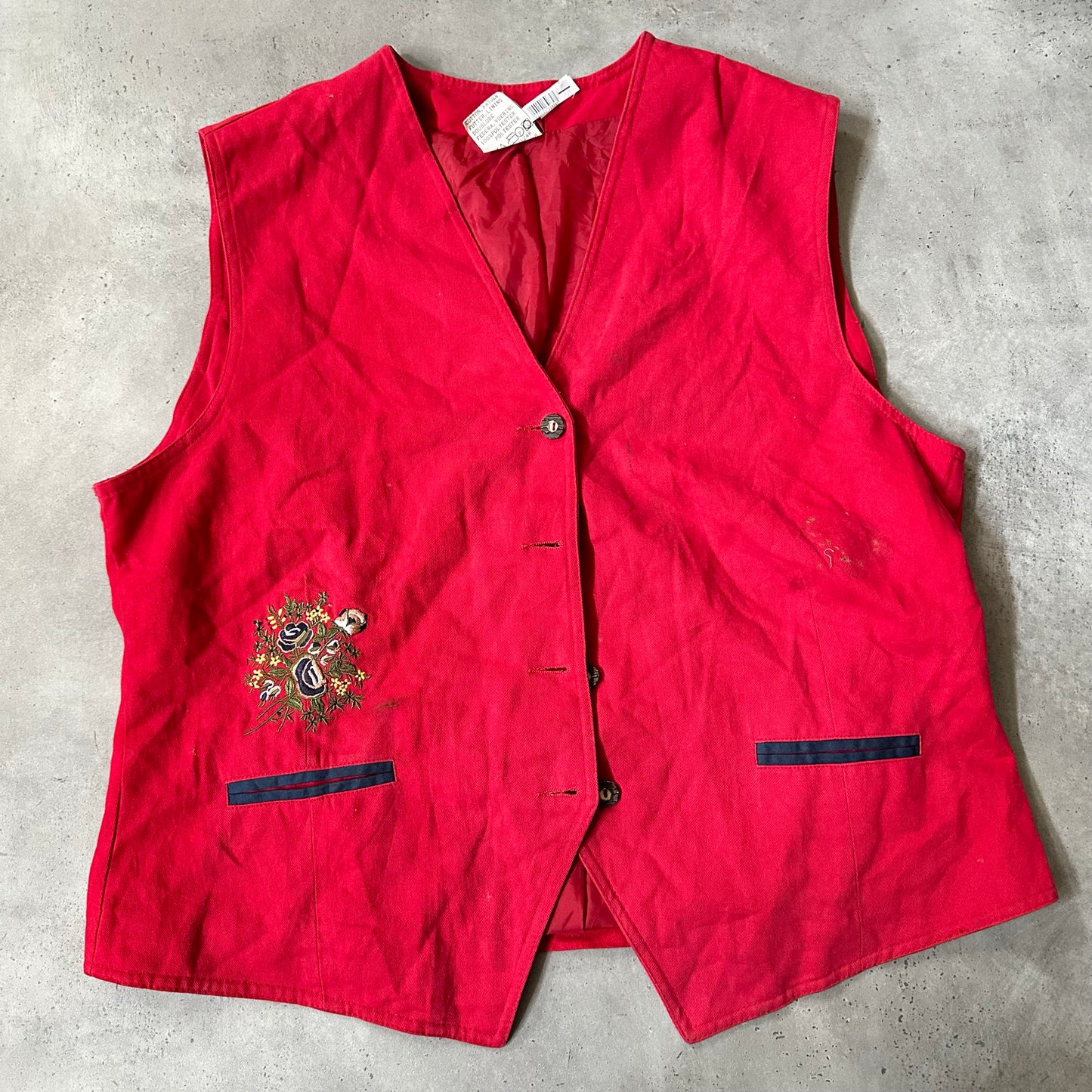 Vintage 70s-90s Retro Vests