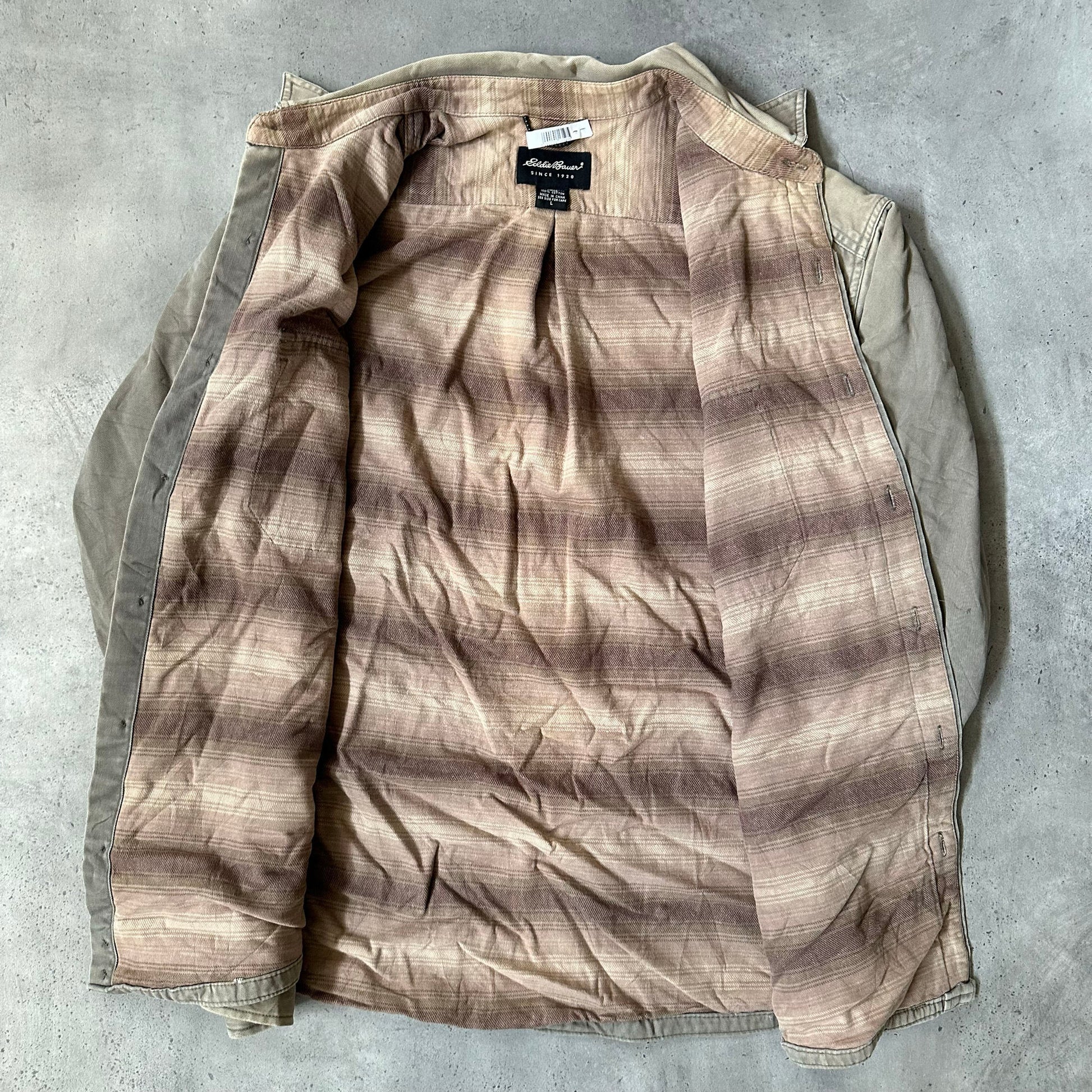 Vintage Eddie Bauer Outdoor Heavy Work Shirt Shirts