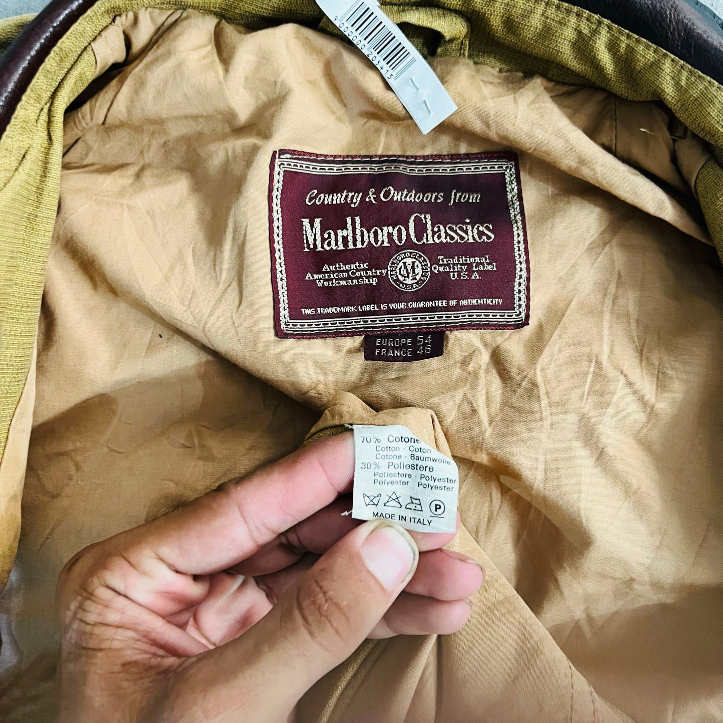 Vintage 70s-90s Italy Marlboro Outdoor Hunting Coats