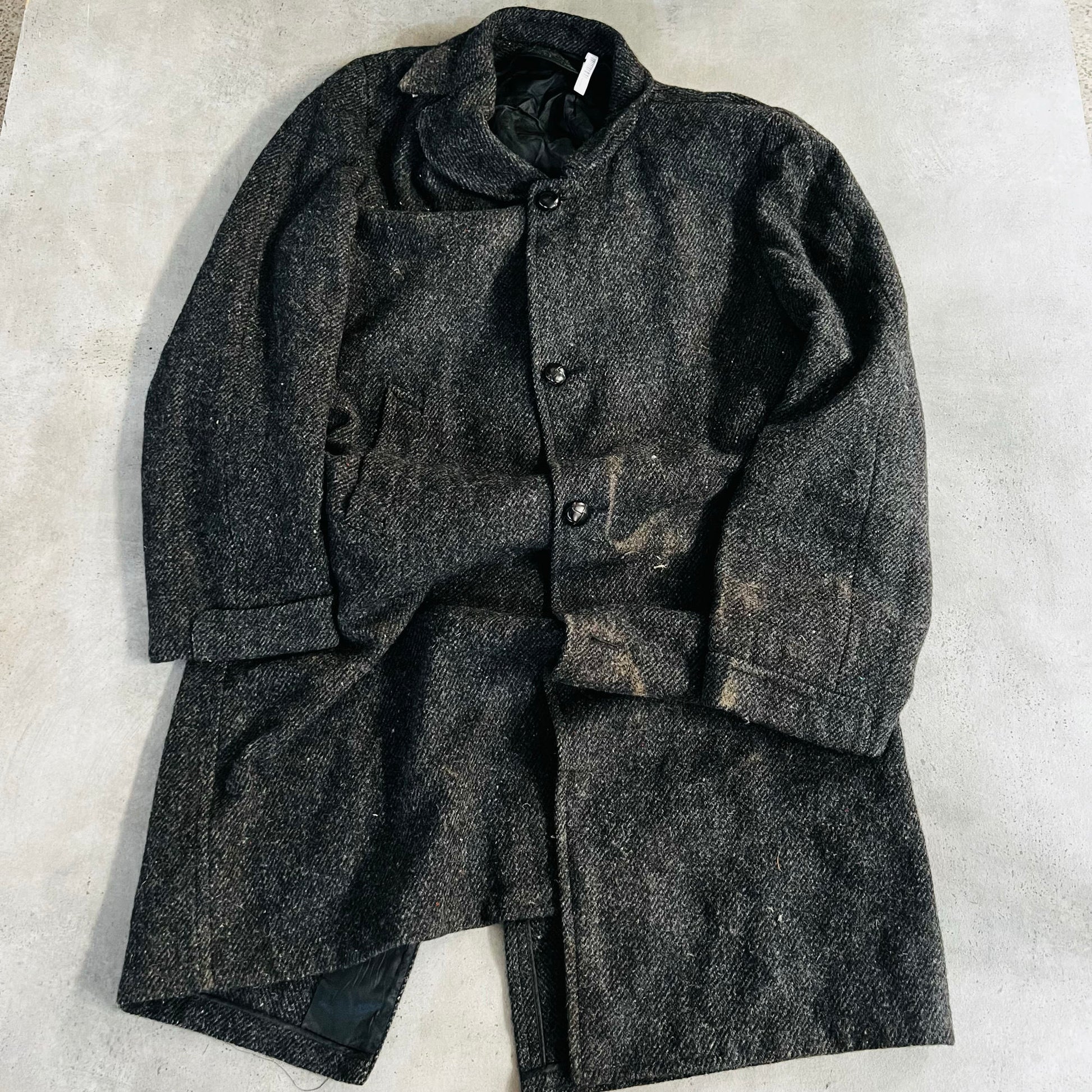 Vintage 70s-90s Scotland Harris Tweed Retro Coats