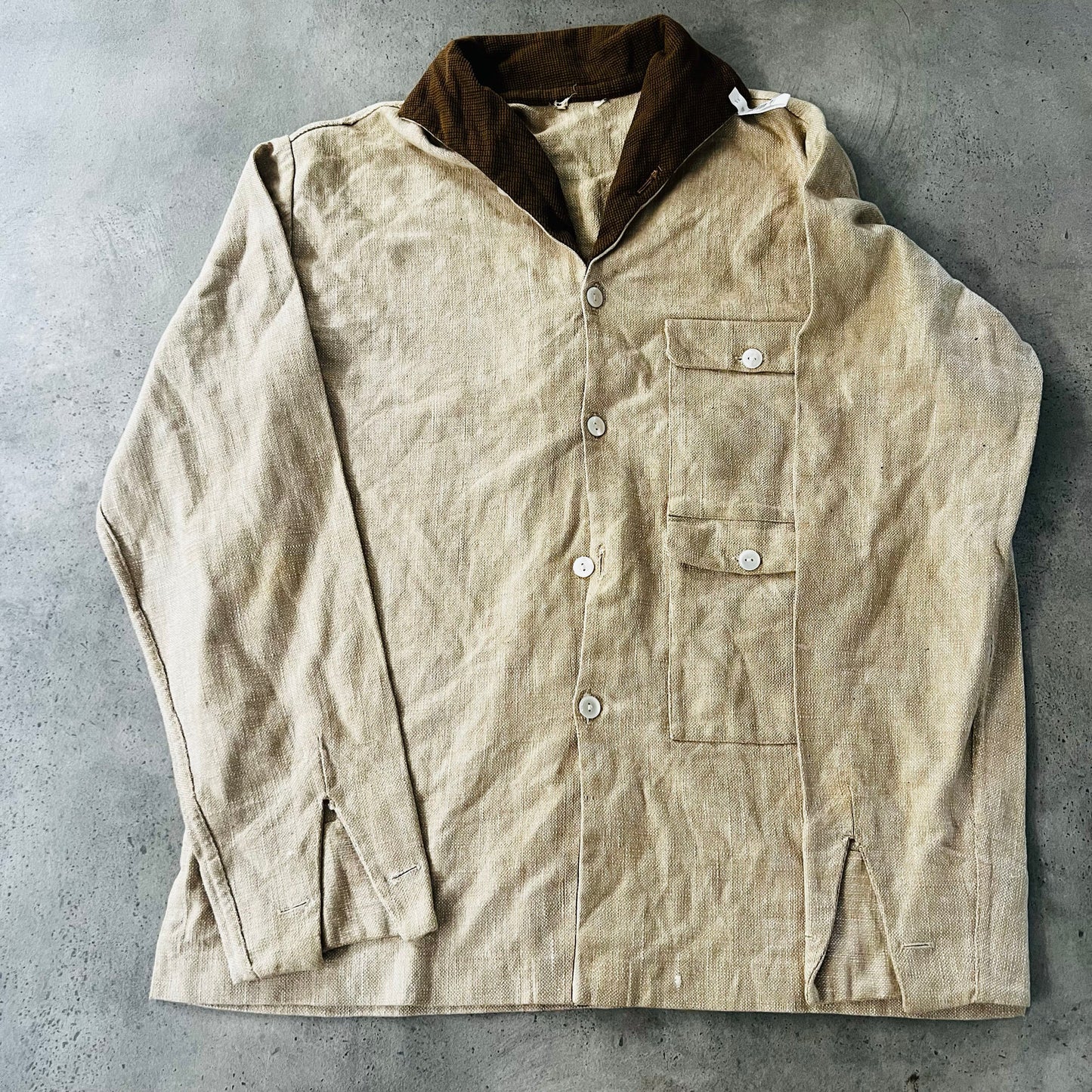 Vintage Antique France Workwear Hunting Jackets