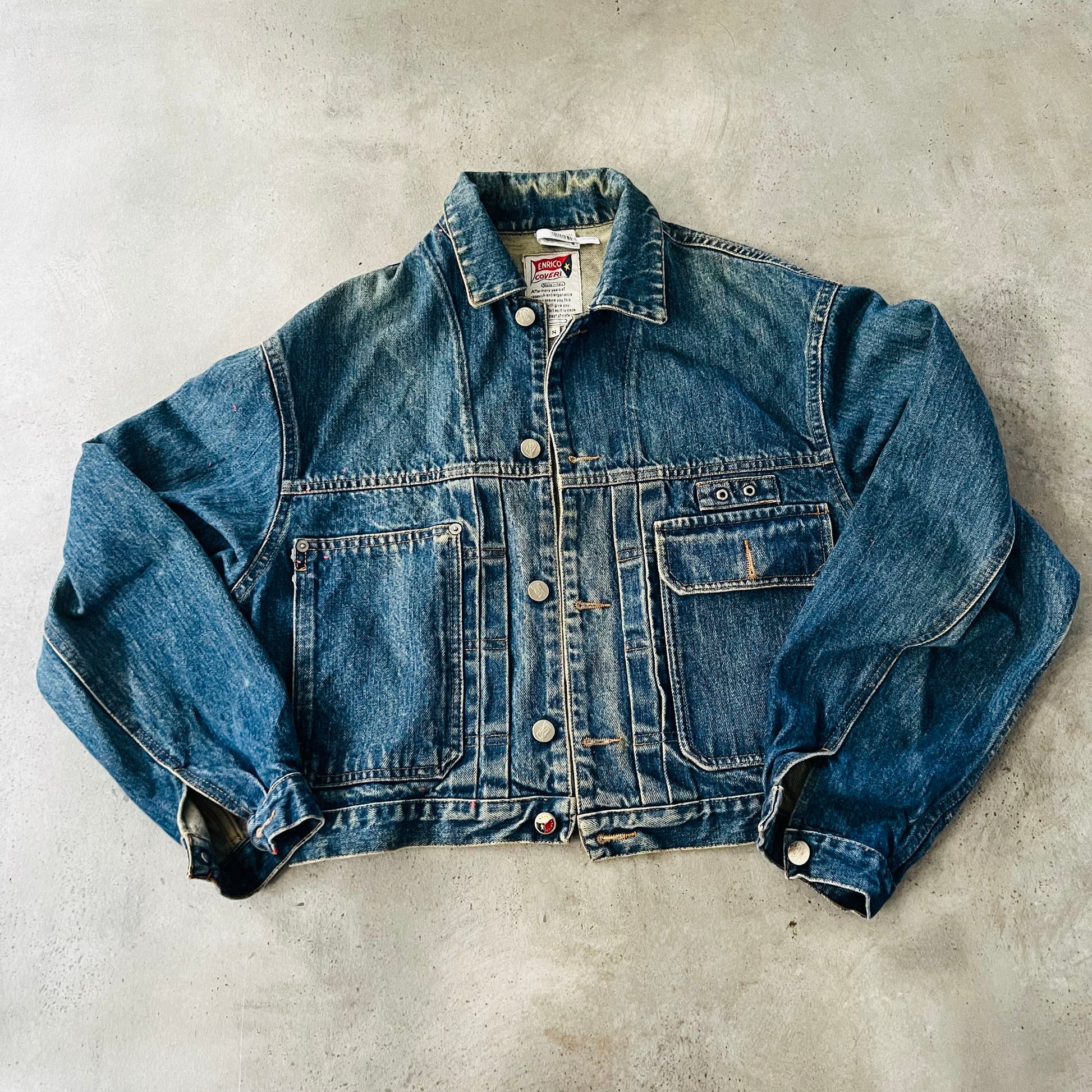 Vintage 70s-90s Italy Retro Denim Jackets