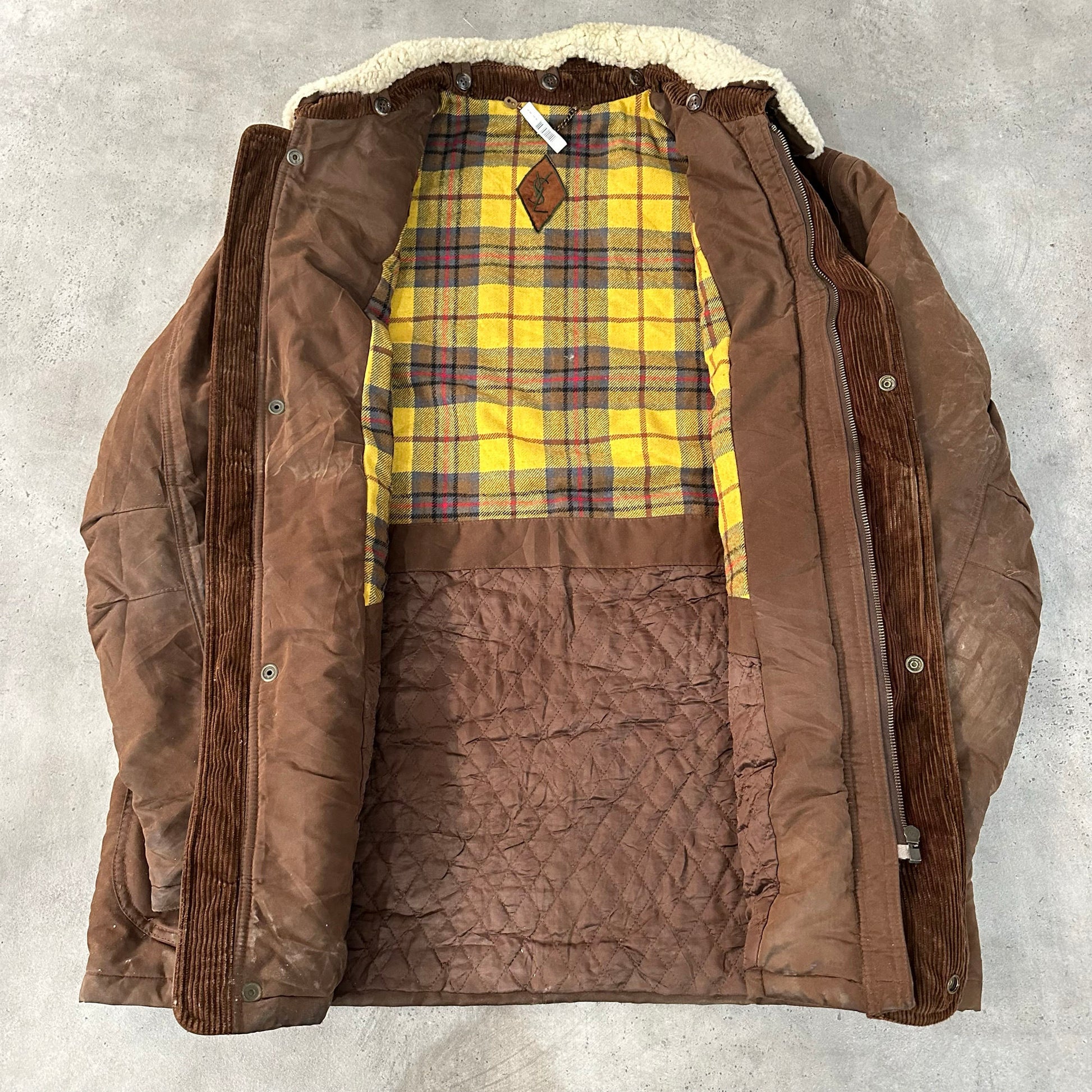 Vintage 70s-90s Italy Yves Saint Laurent Pre-owned Luxury Hunting Jackets
