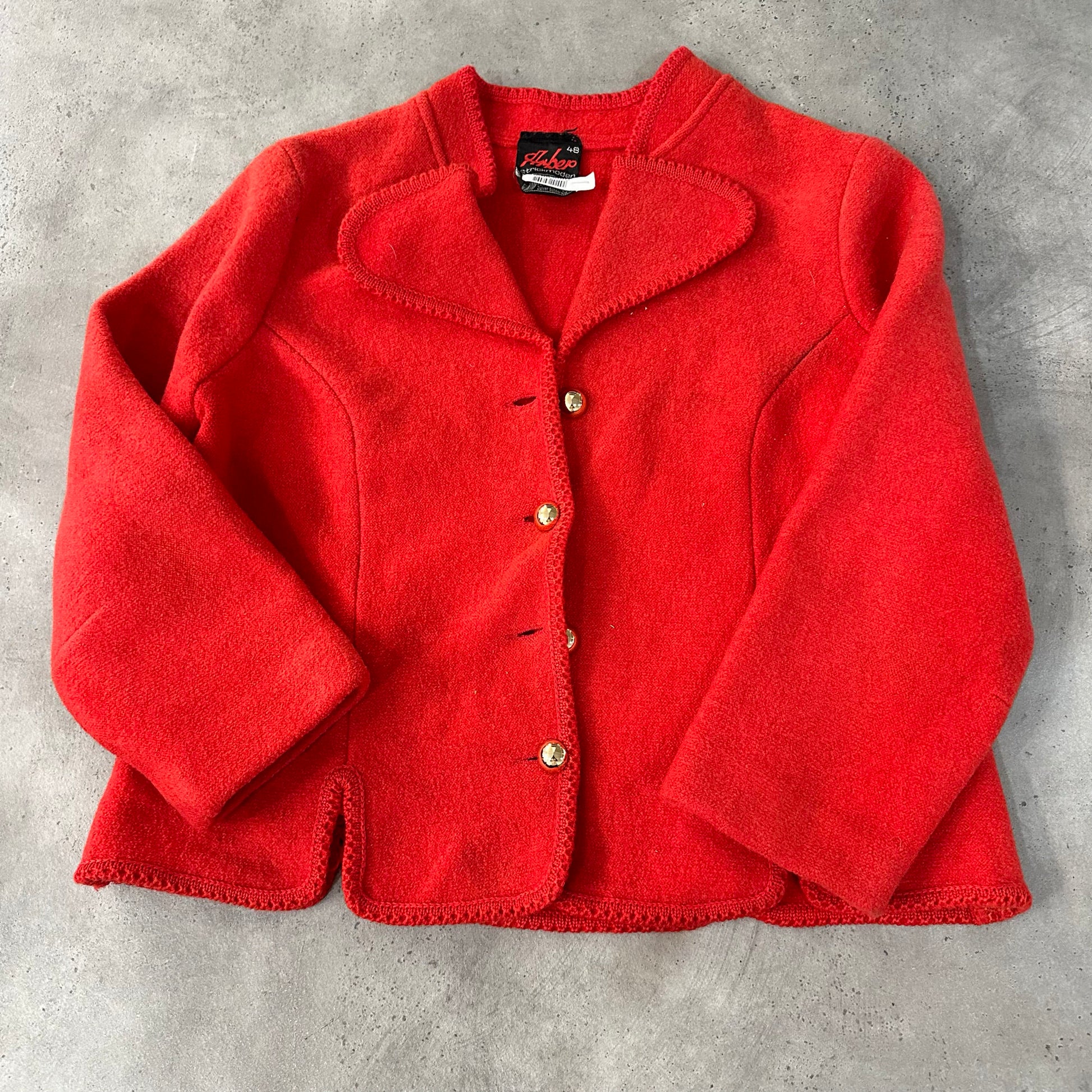 Vintage 70s-90s Germany Retro Cardigan Knitwear