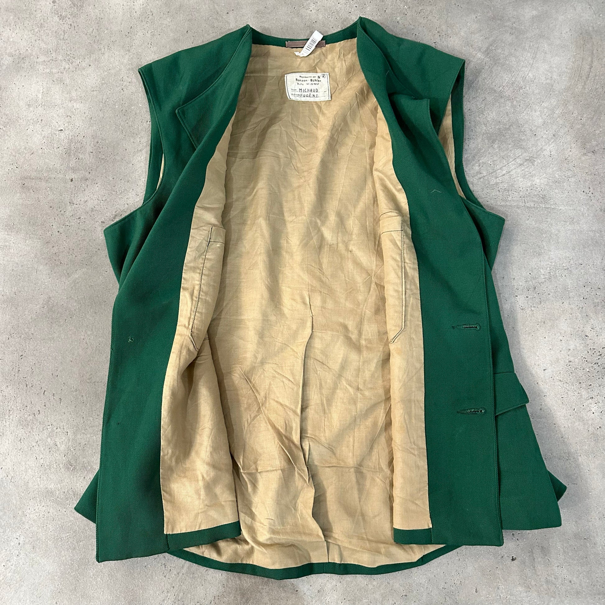 Vintage Antique Switzerland Retro Vests
