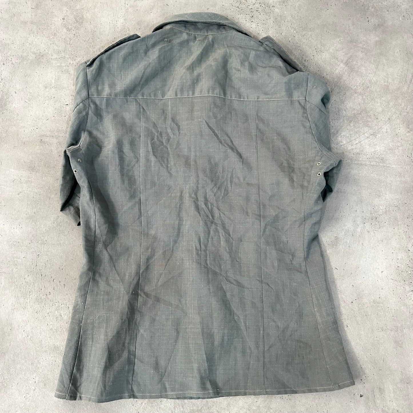 Vintage 70s-90s Military Heavy Work Shirt Shirts