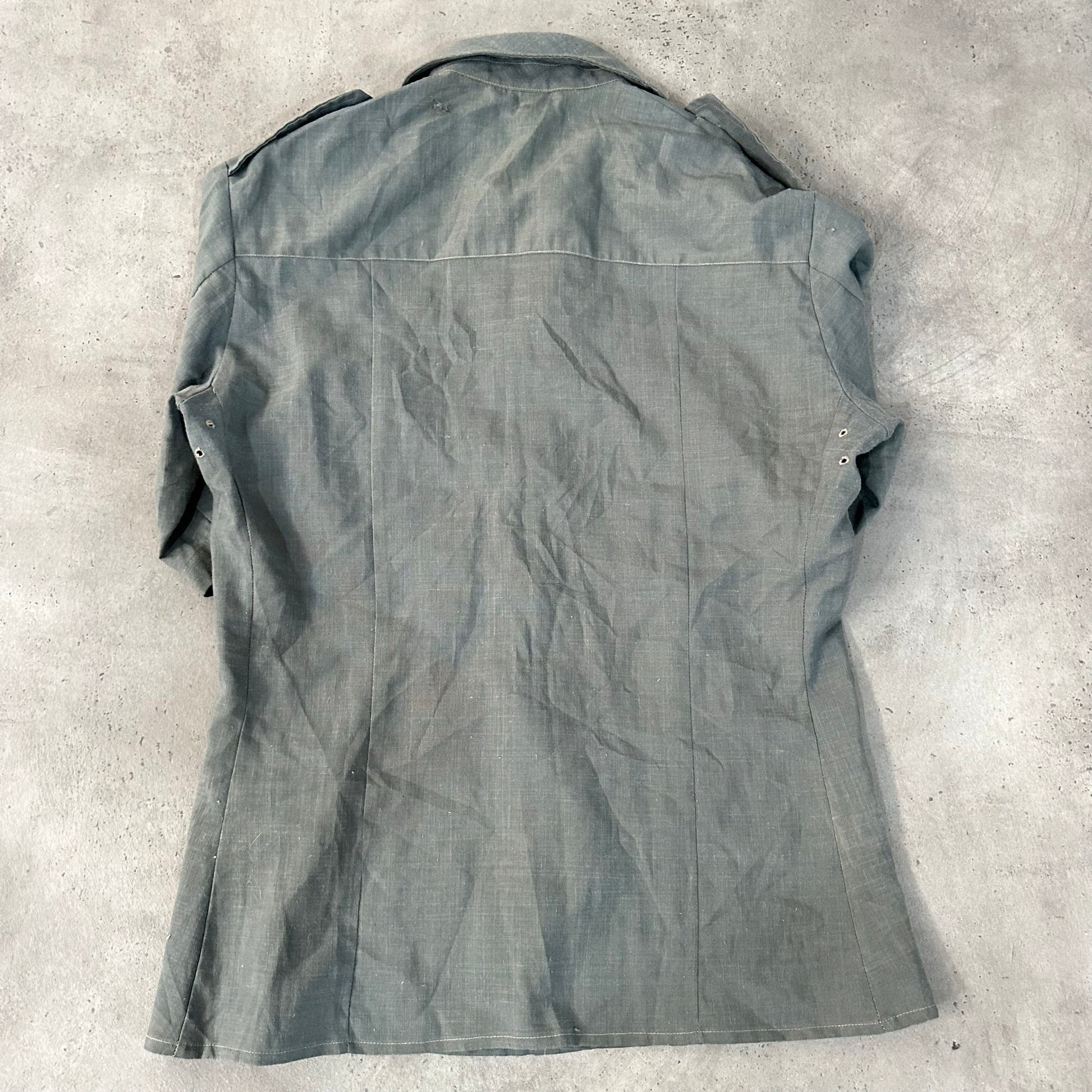 Vintage 70s-90s Military Heavy Work Shirt Shirts