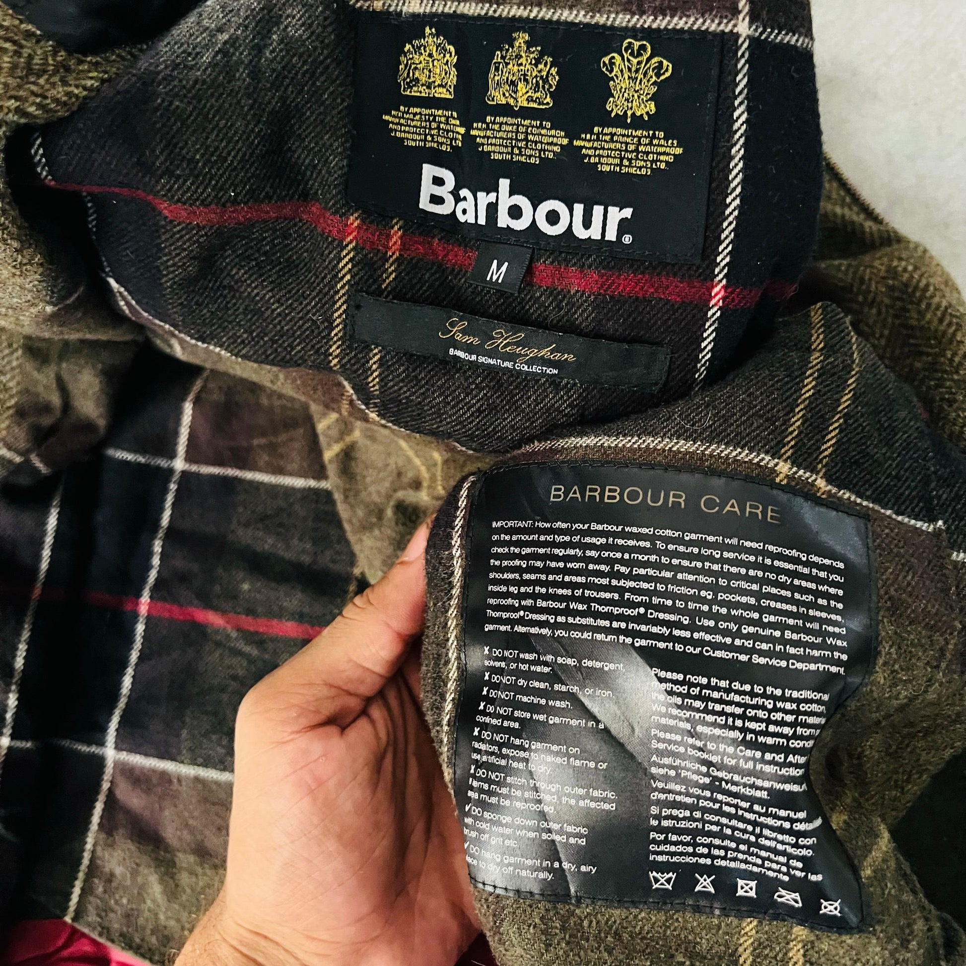 Vintage England Barbour Outdoor Hunting Jackets