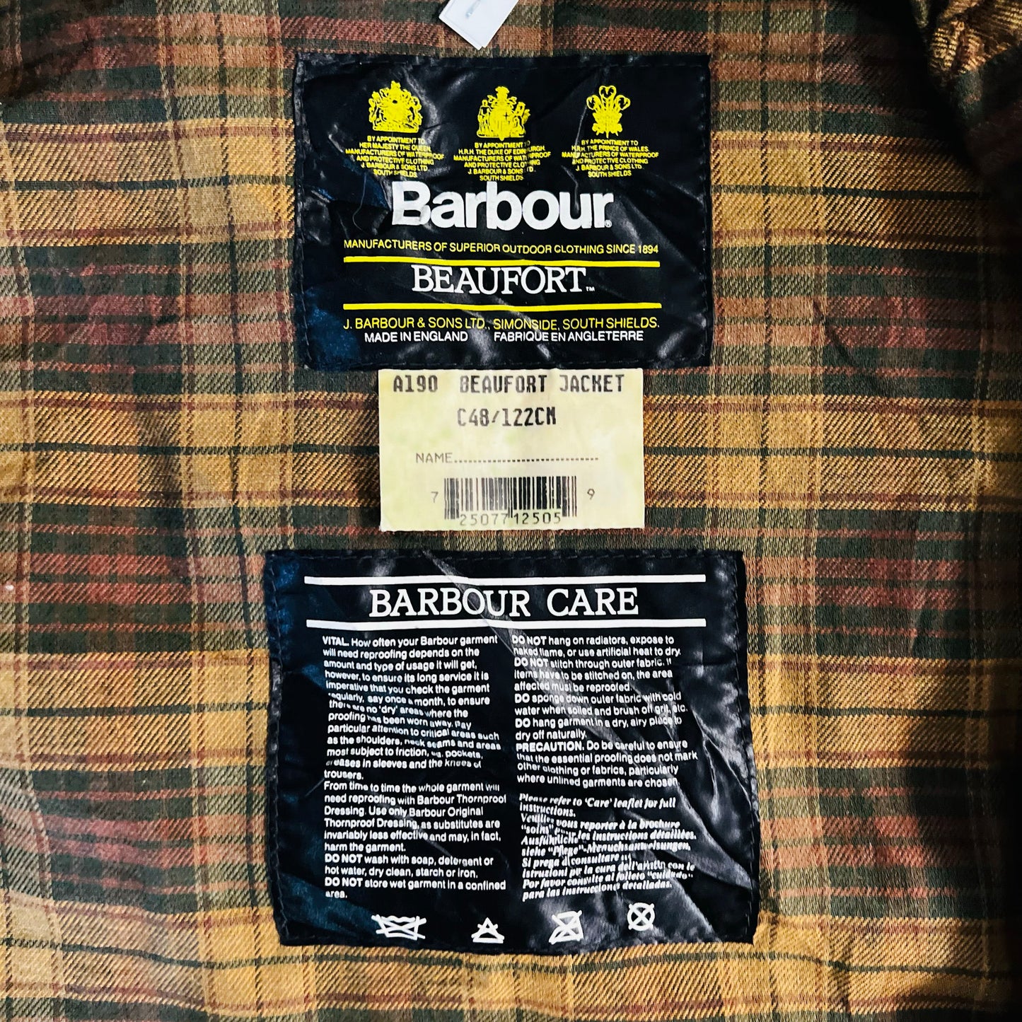 Vintage 70s-90s England Barbour Outdoor Hunting Jackets