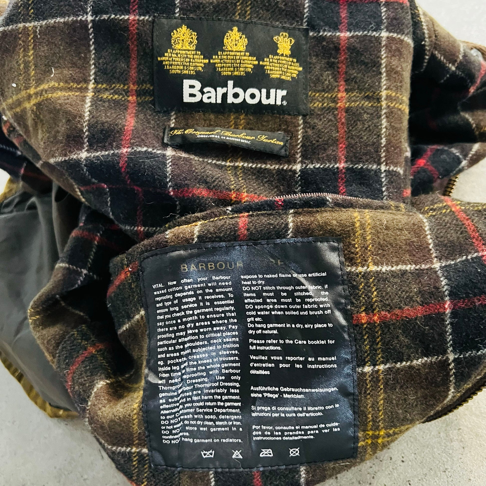 Vintage 70s-90s England Barbour Outdoor Hunting Jackets