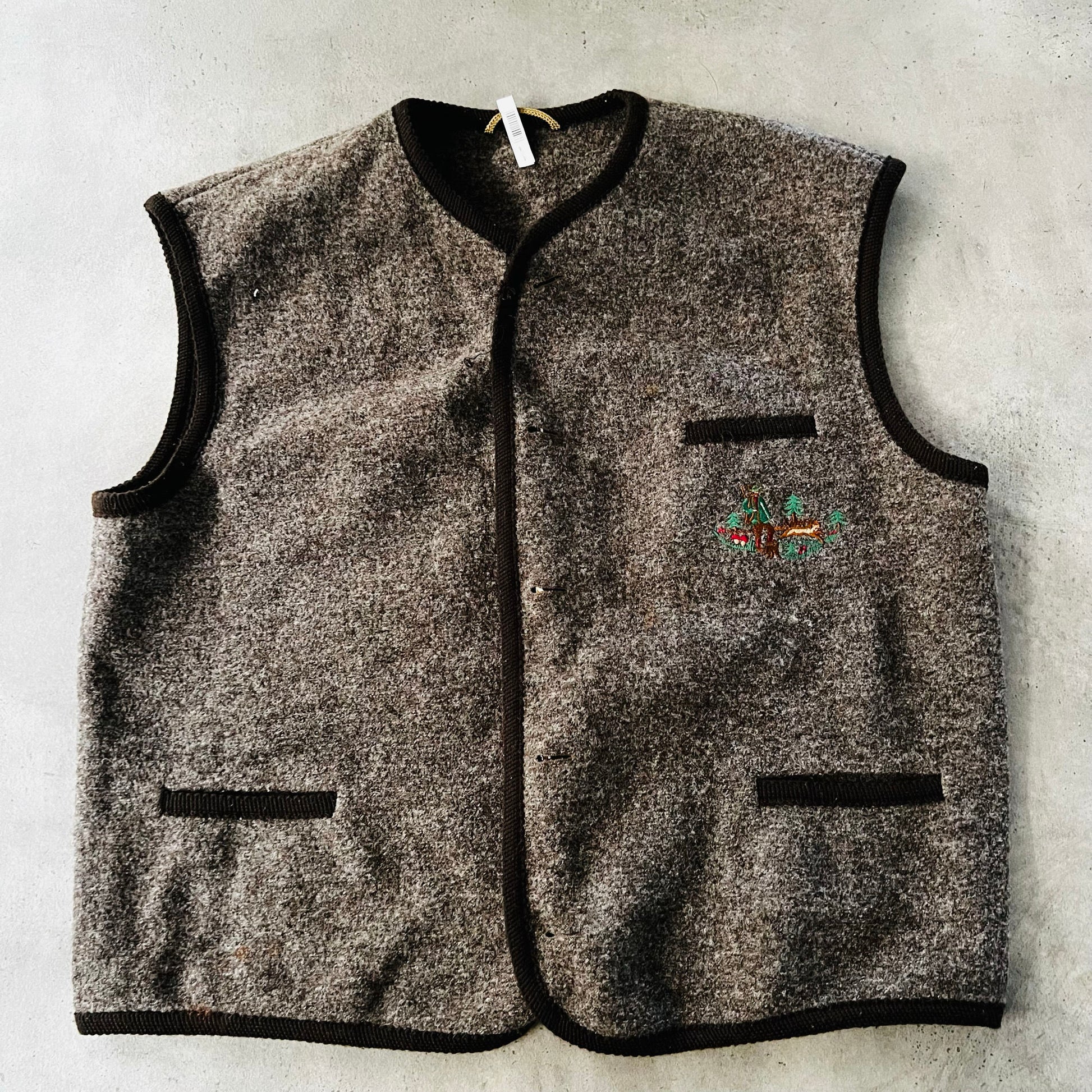 Vintage 70s-90s Germany Retro Vests