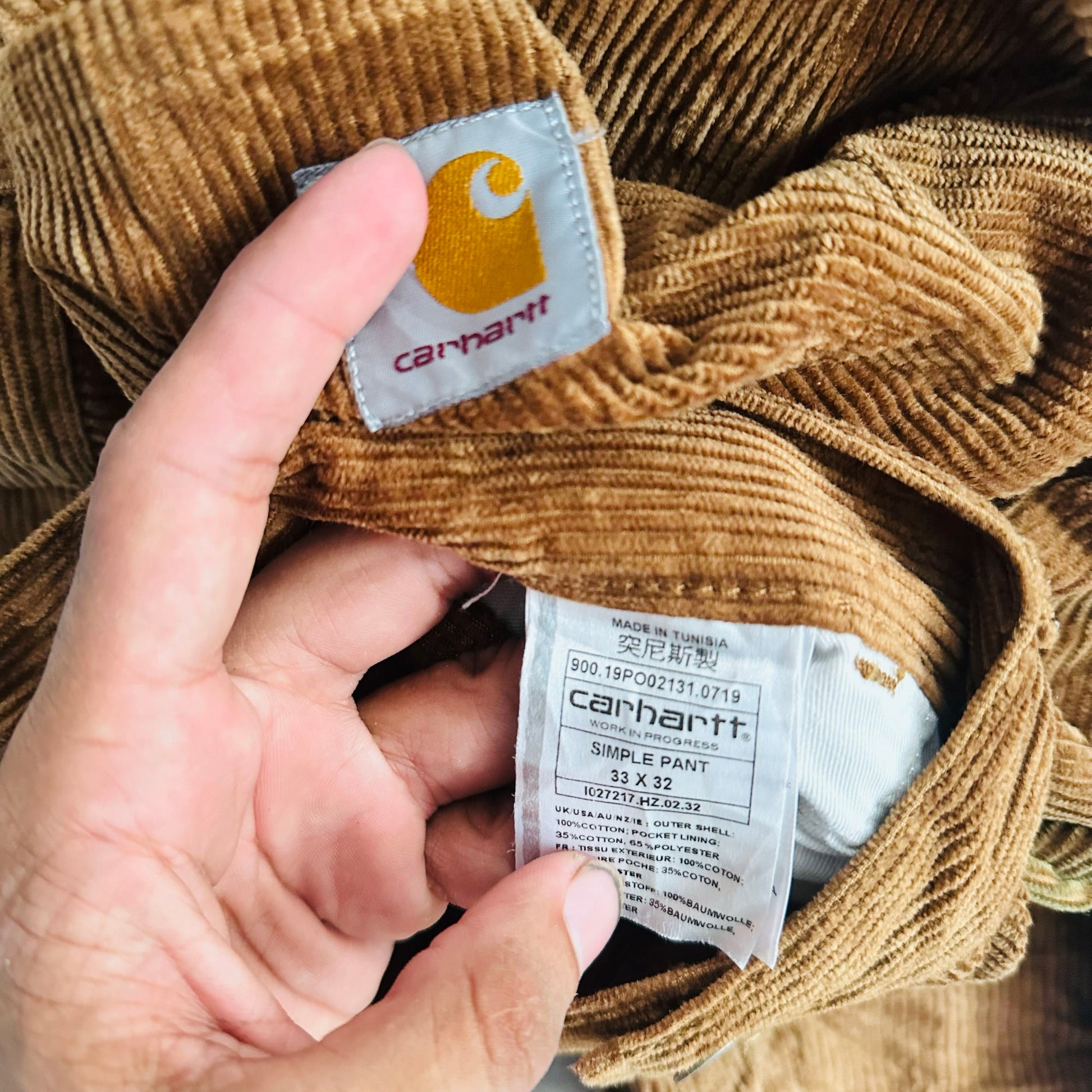 Vintage Carhartt Workwear Corduroy Pants