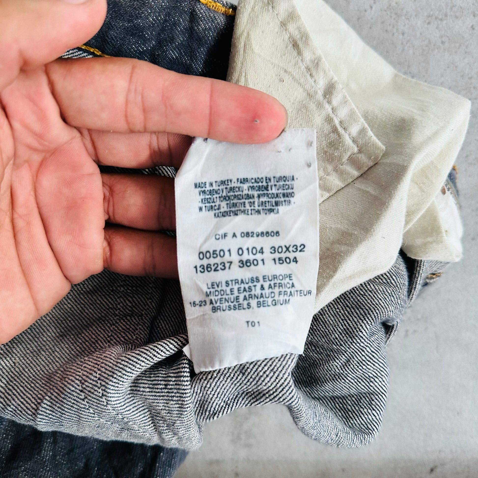 Vintage Turkey Levi's Retro Denim Pants