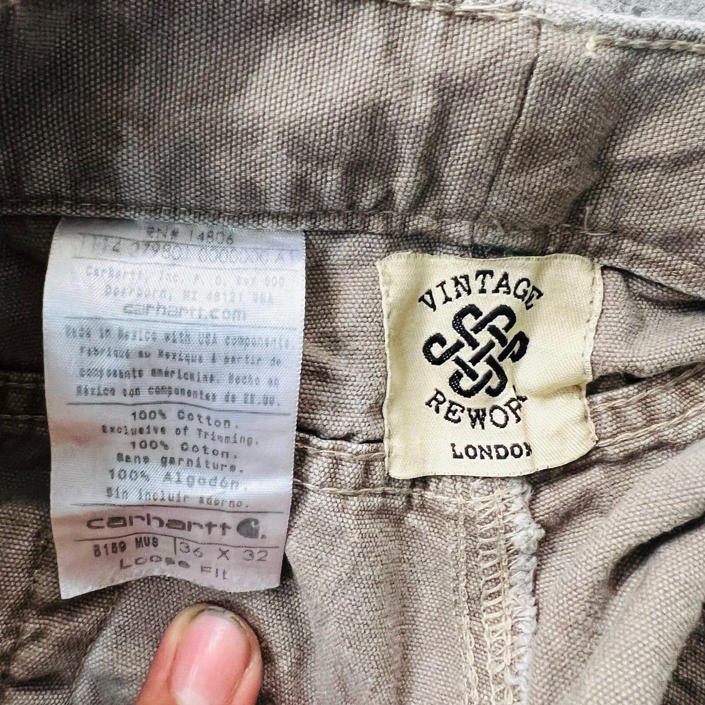 Vintage Mexico Carhartt Workwear Workwear Pants