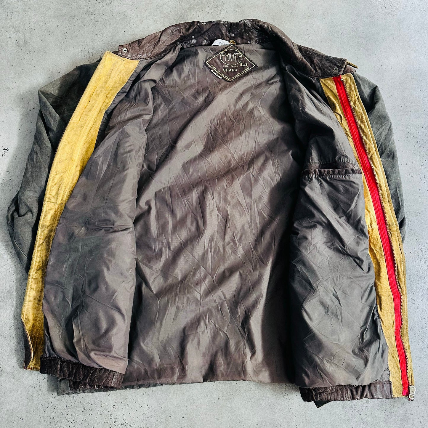 Vintage 70s-90s South Korea Retro Leather Jackets