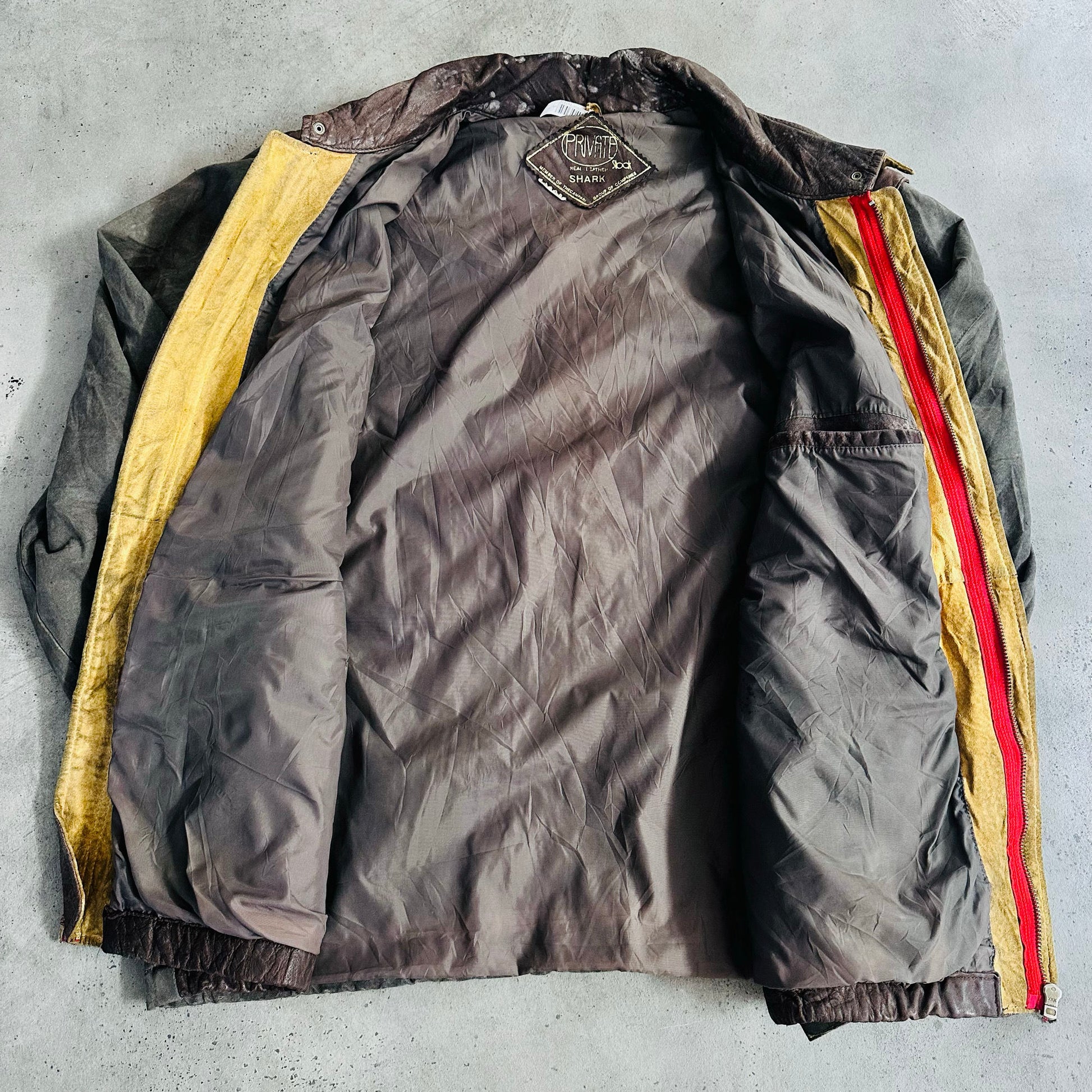 Vintage 70s-90s South Korea Retro Leather Jackets