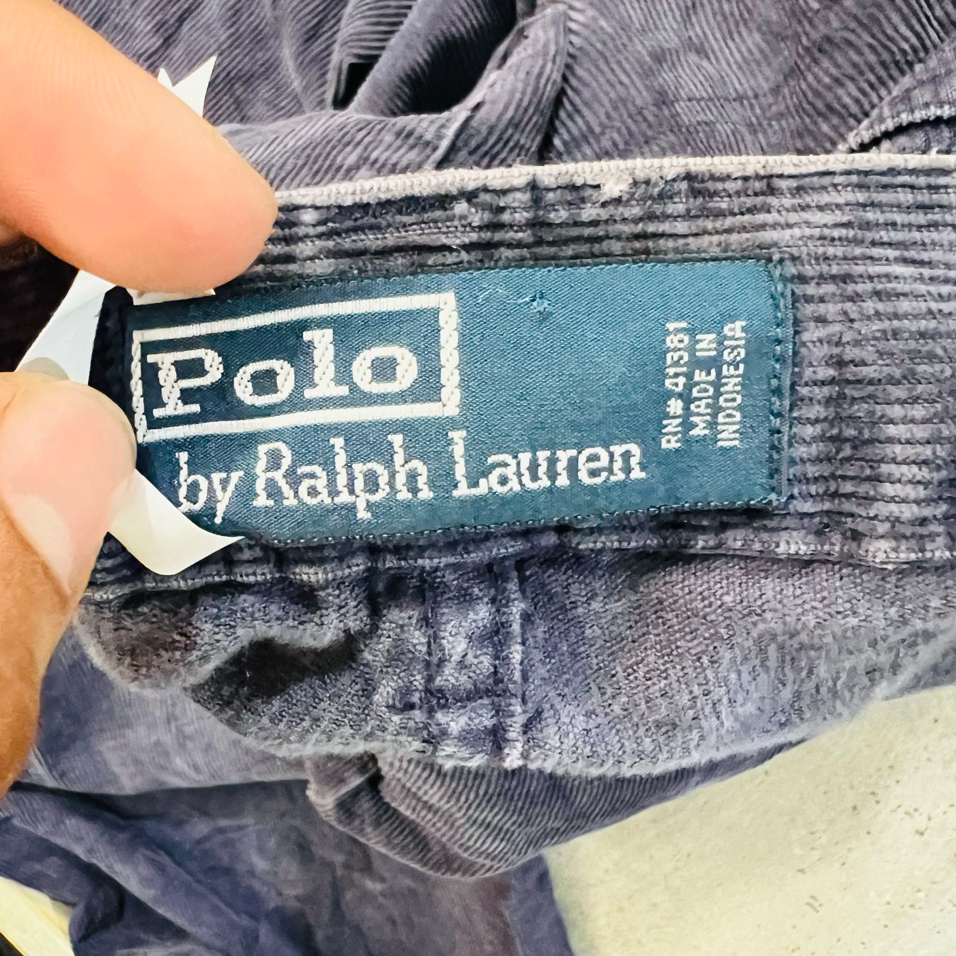 Vintage Ralph Lauren Pre-owned Luxury Corduroy Pants