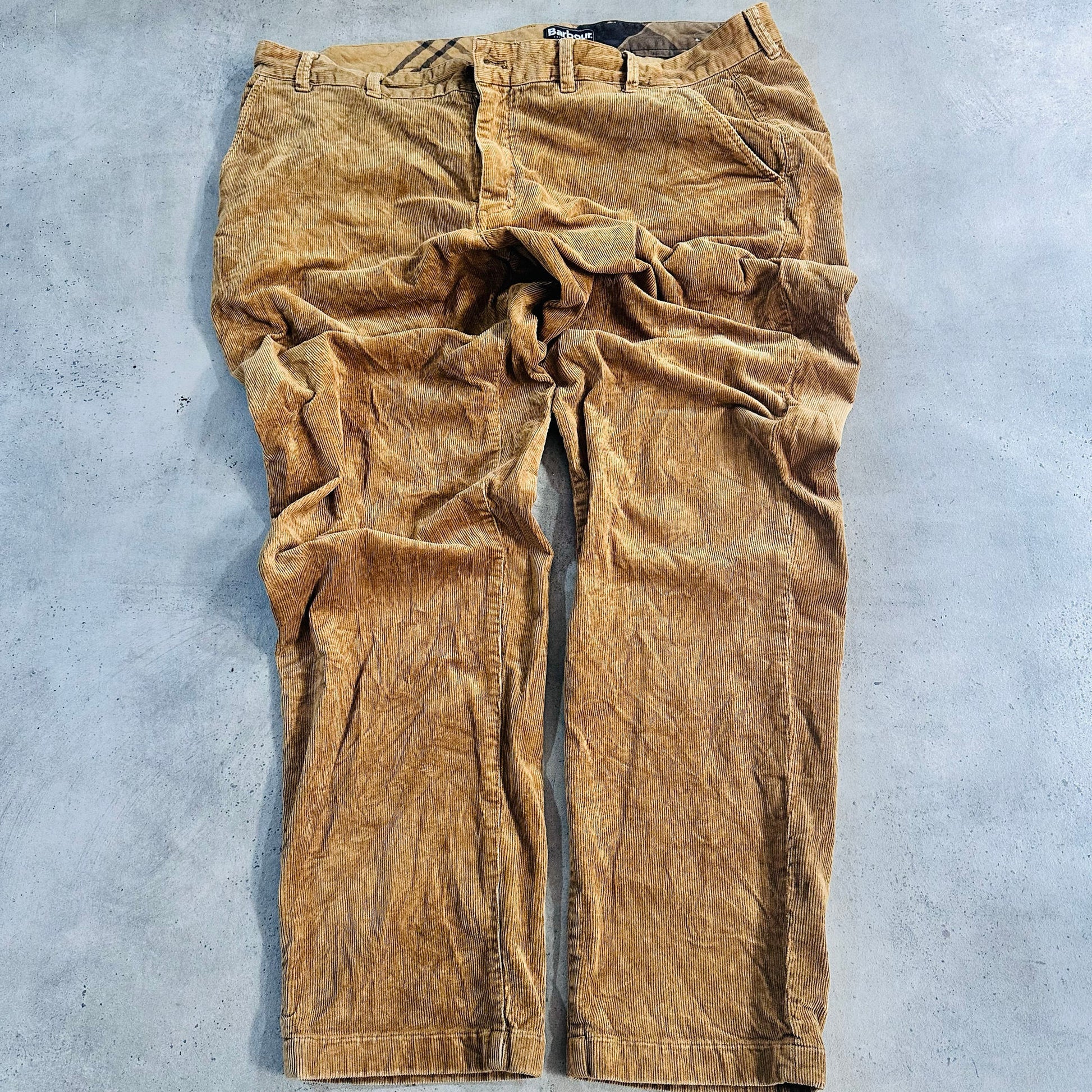 Vintage Barbour Pre-owned Luxury Corduroy Pants