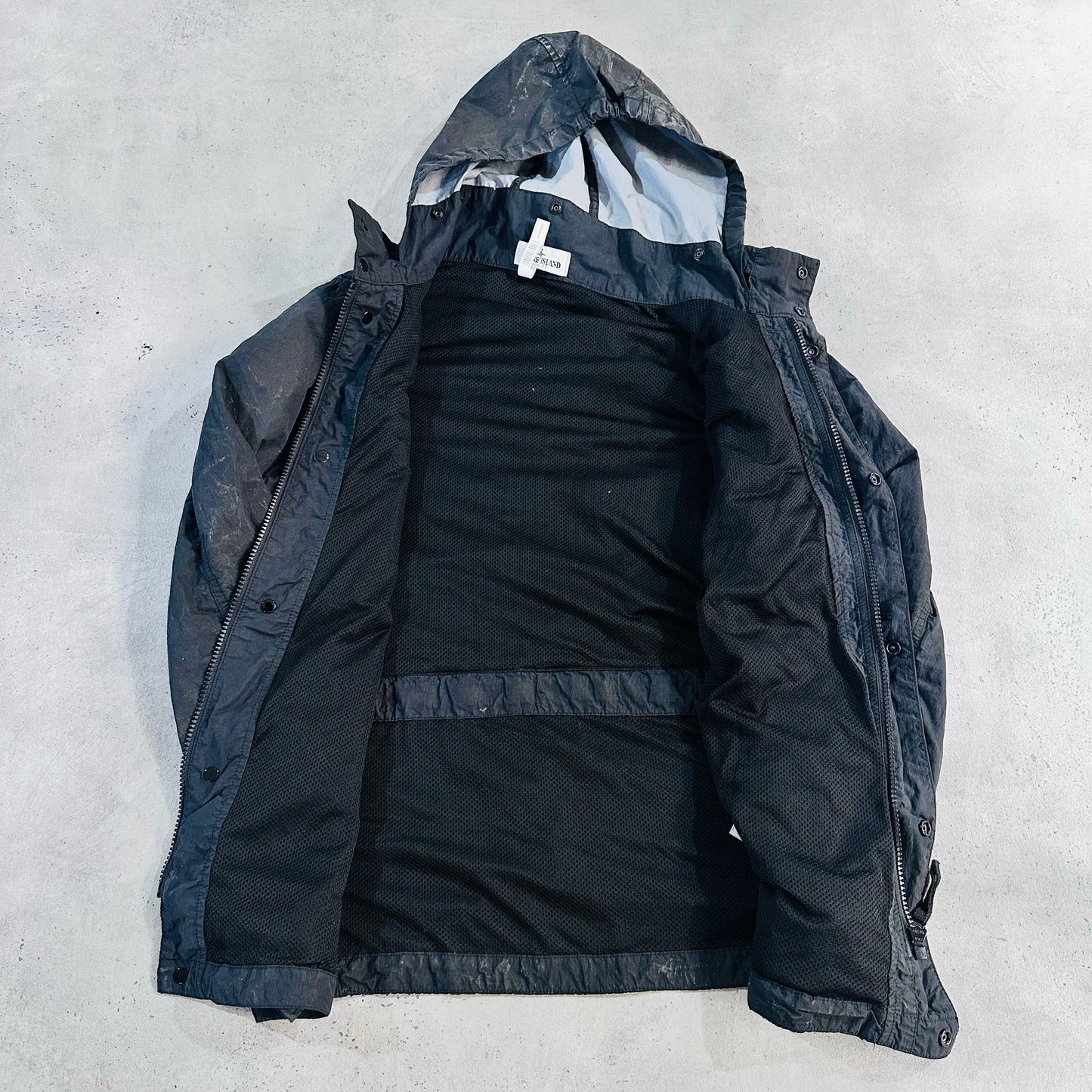 Vintage Italy Stone Island Workwear Hooded Jackets