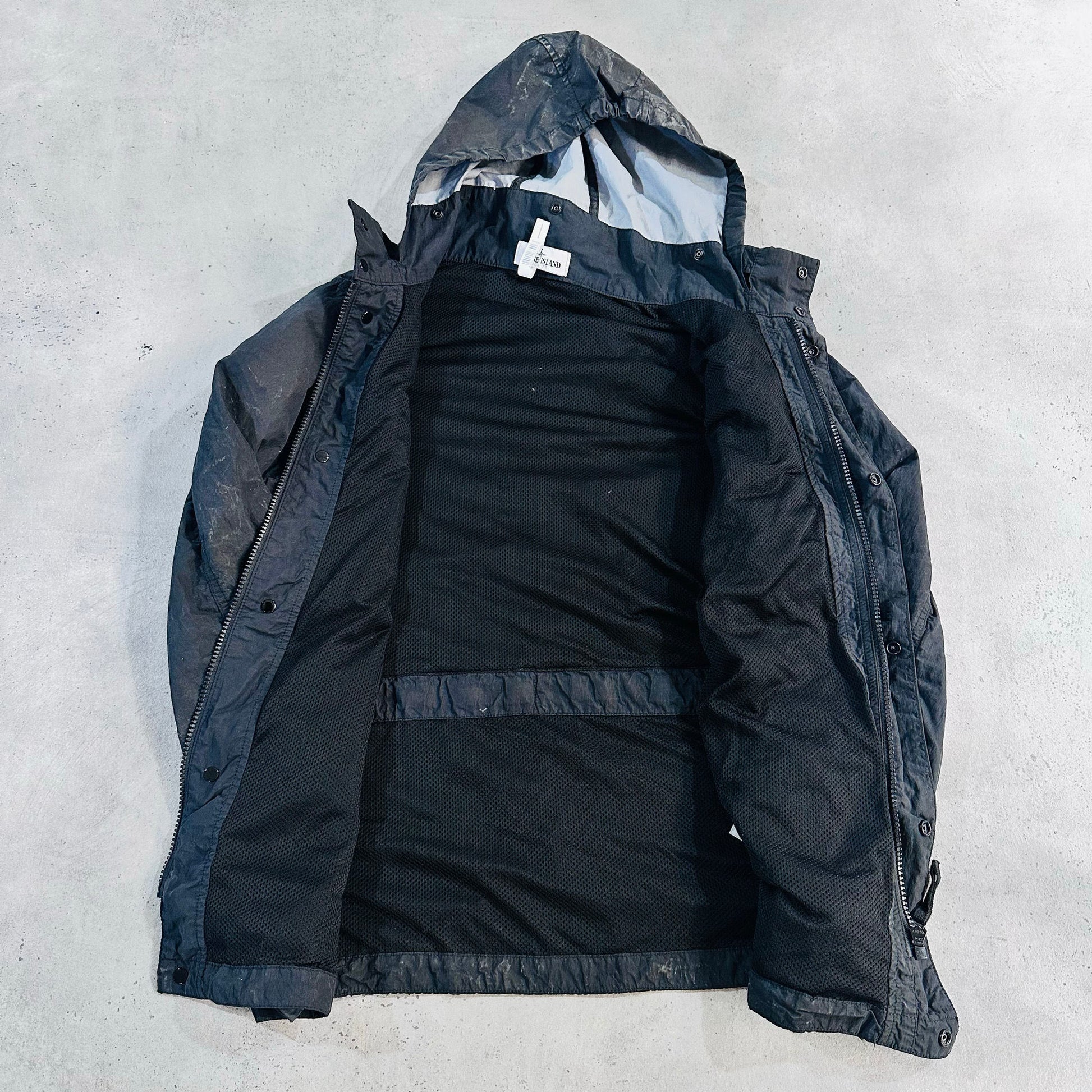 Vintage Italy Stone Island Workwear Hooded Jackets