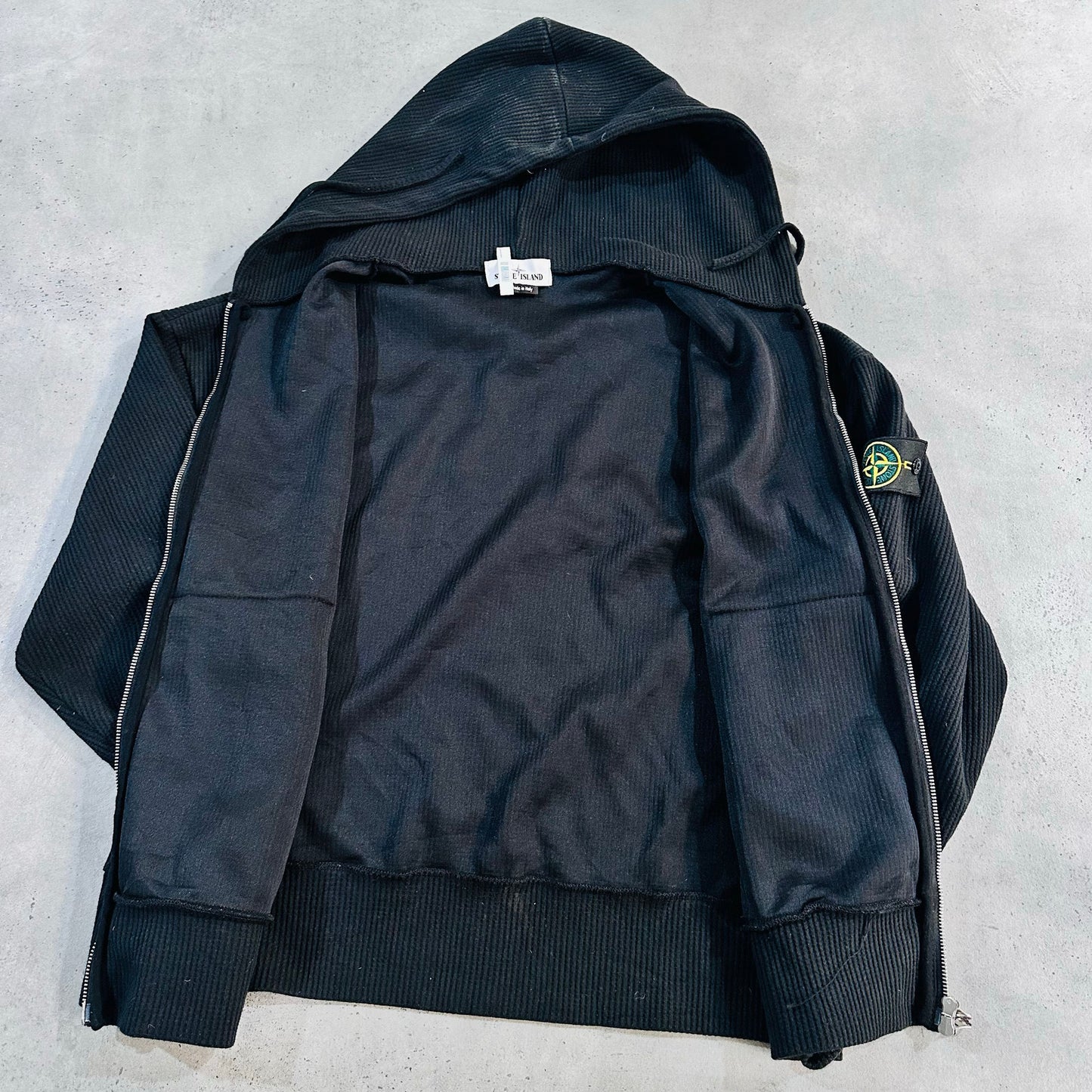 Vintage Italy Stone Island Pre-owned Luxury Hoodie Sweatshirts