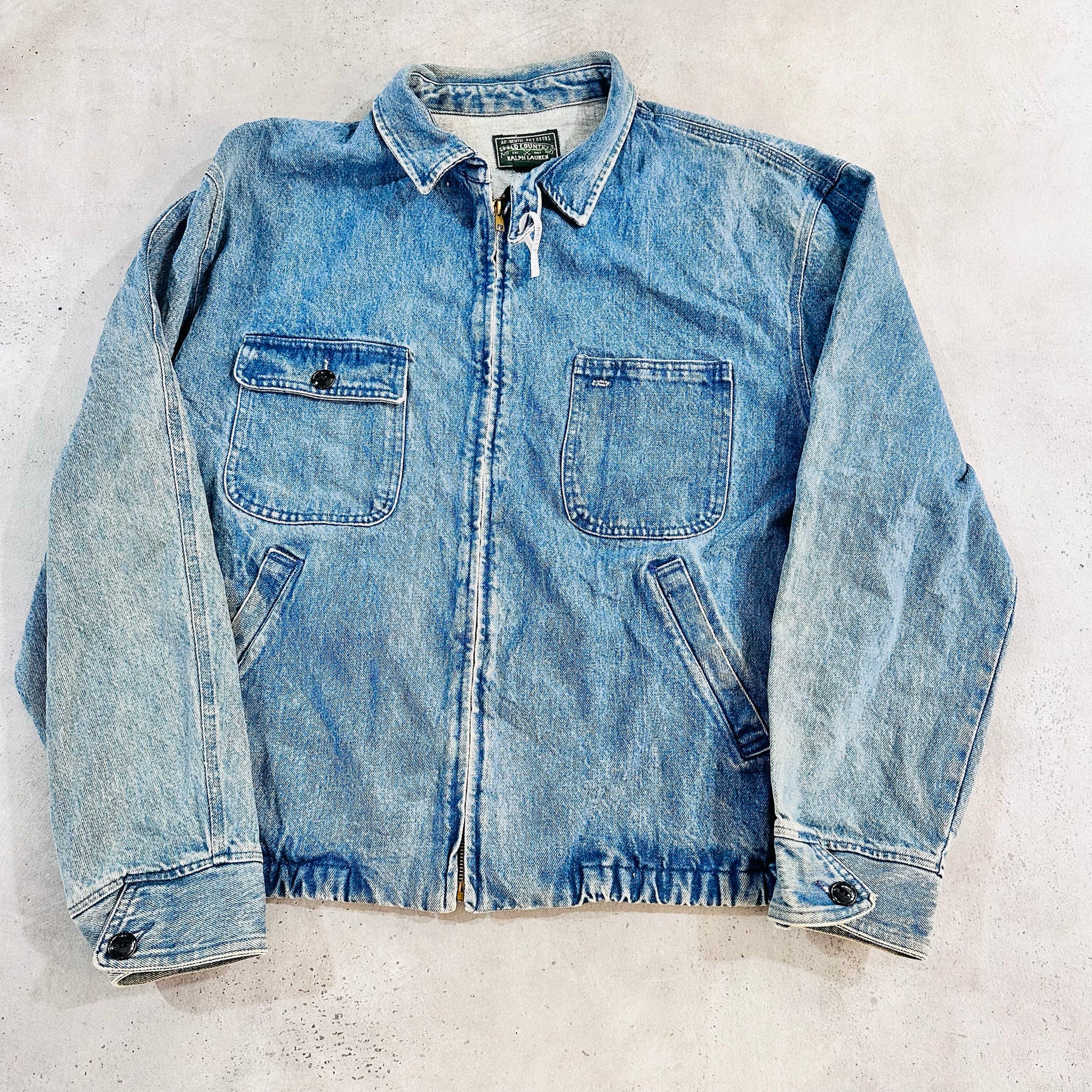 Vintage 70s-90s USA Ralph Lauren Workwear Denim Jackets