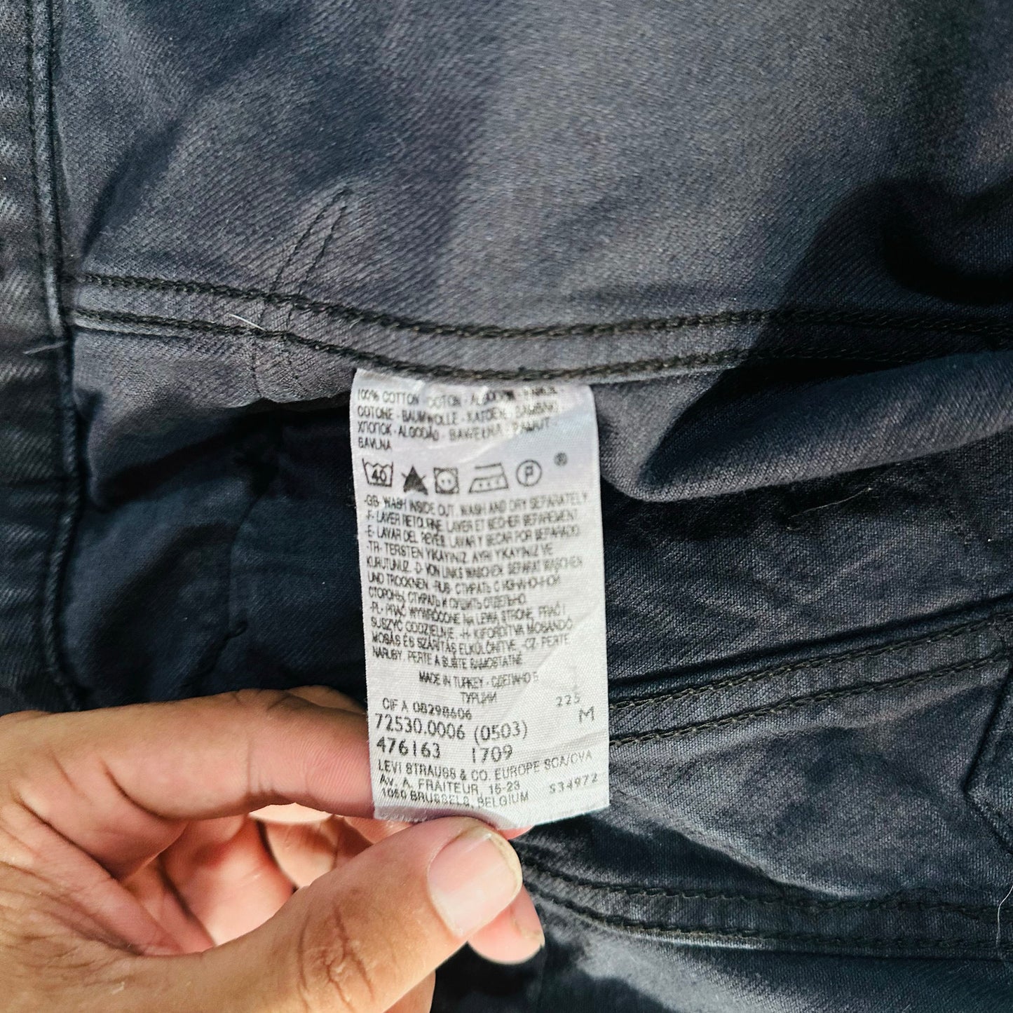 Vintage Turkey Levi's Retro Denim Jackets