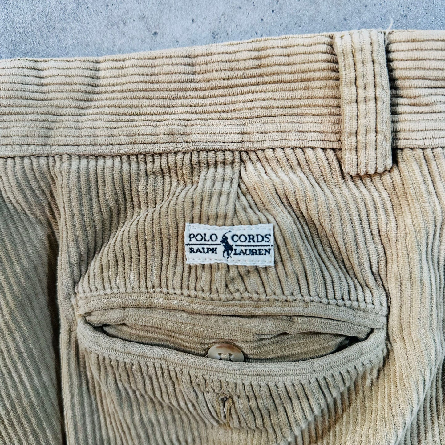 Vintage Ralph Lauren Pre-owned Luxury Corduroy Pants