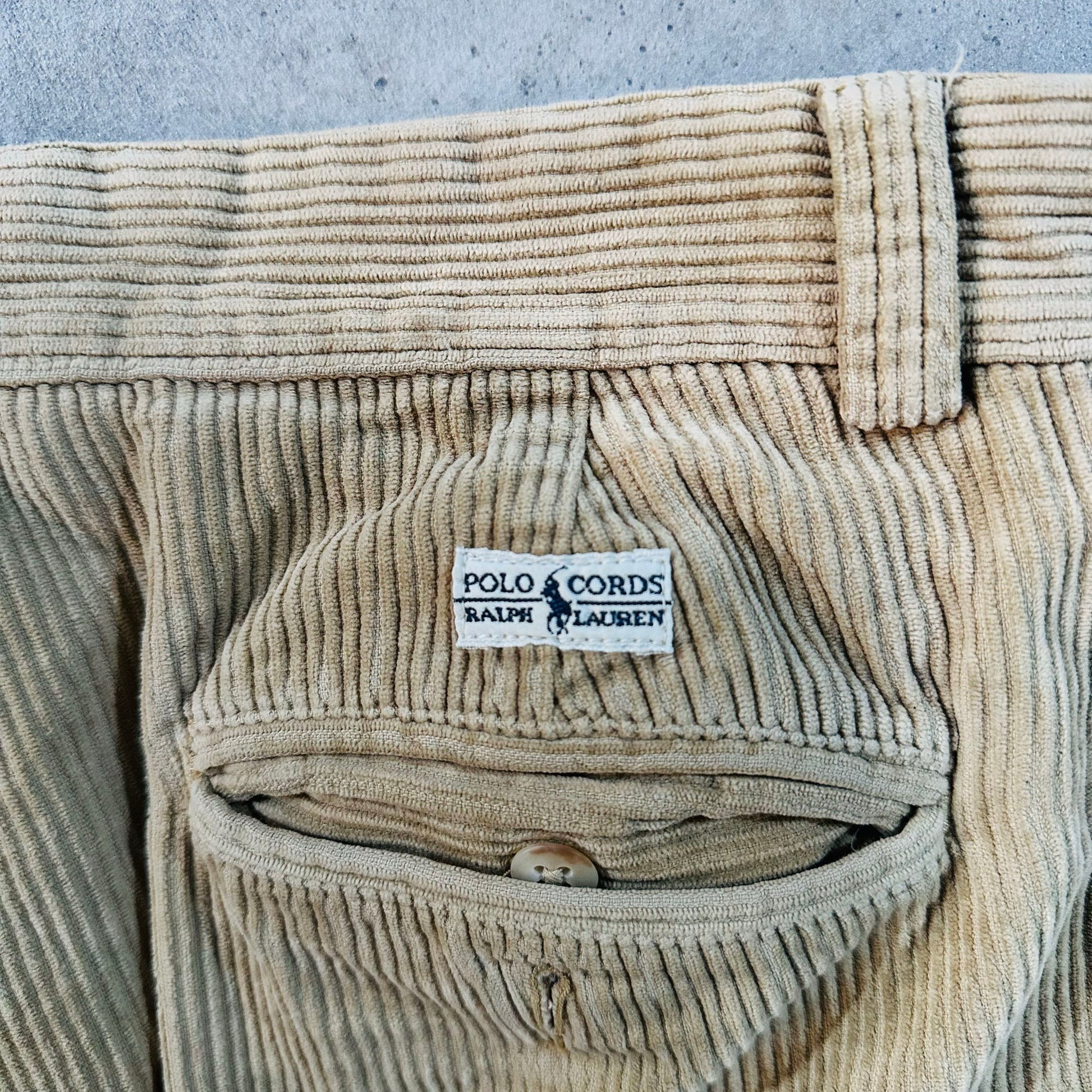 Vintage Ralph Lauren Pre-owned Luxury Corduroy Pants