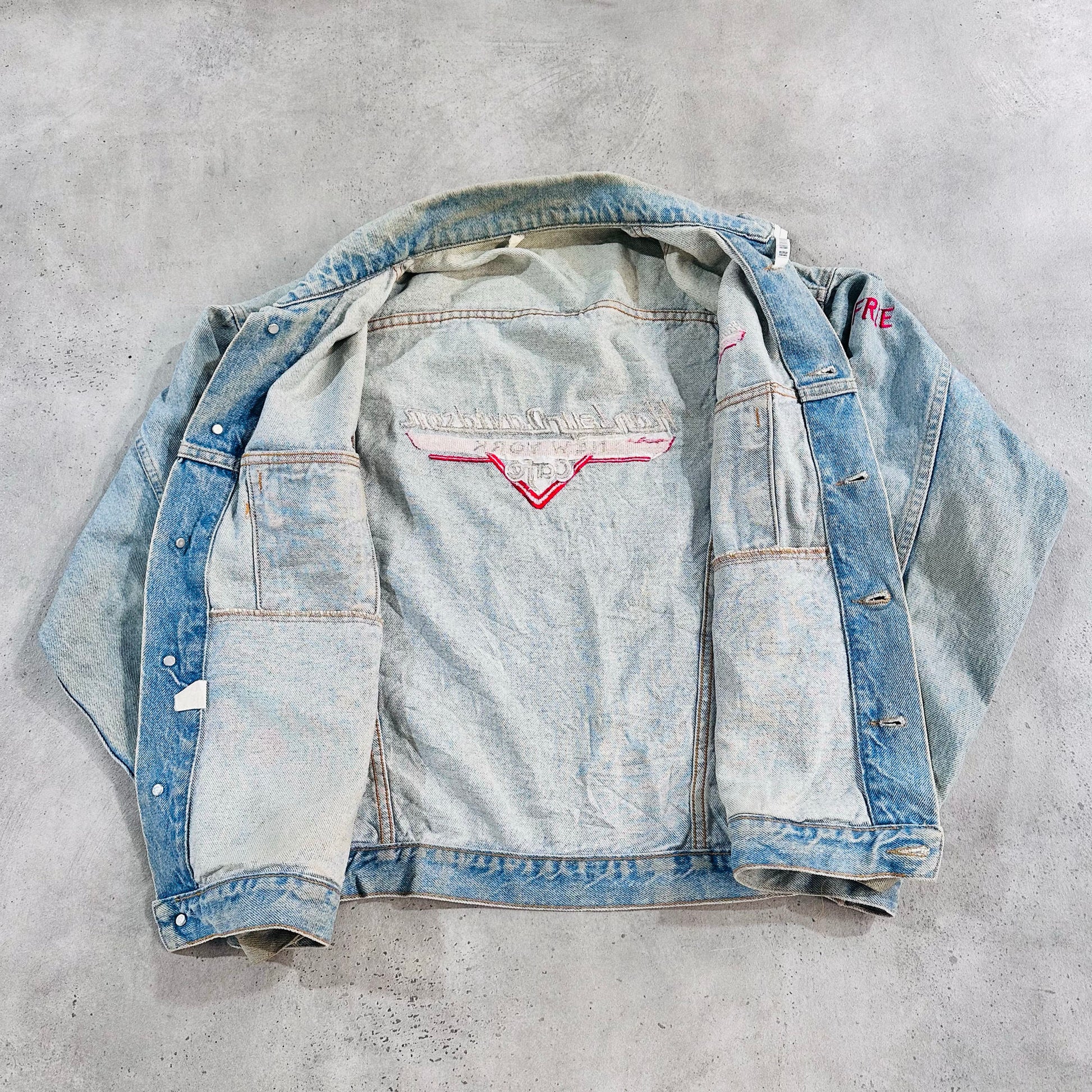 Vintage 70s-90s Harley-Davidson Retro Denim Jackets