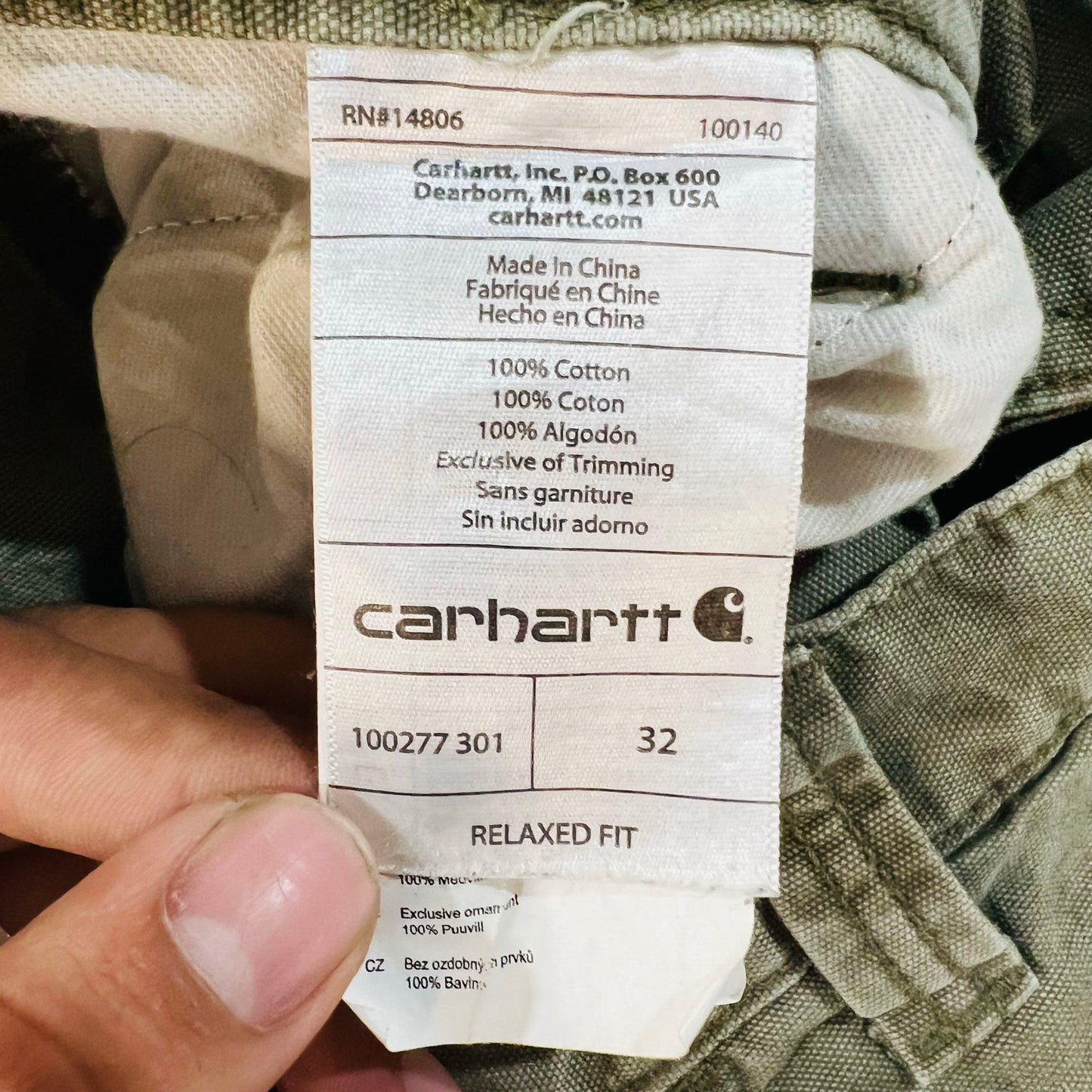 Vintage Carhartt Workwear Workwear Shorts