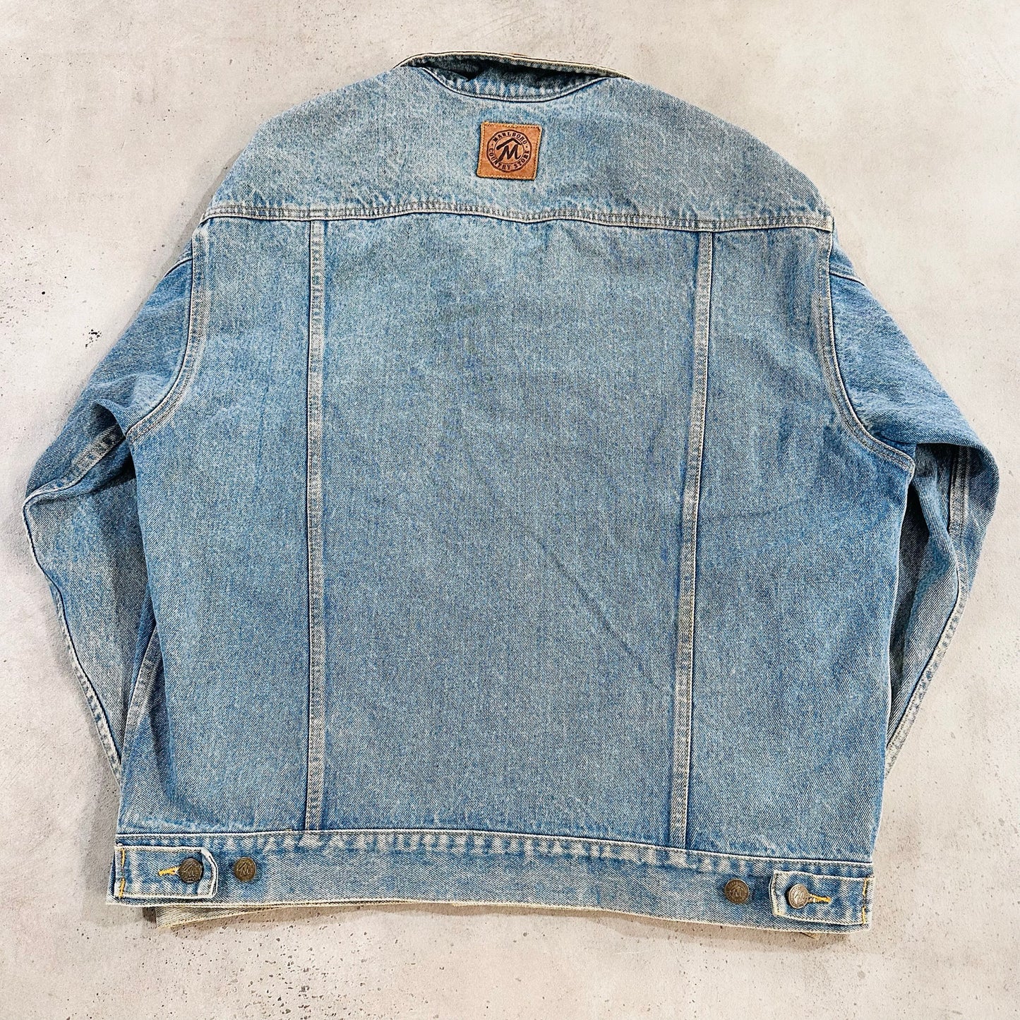 Vintage 70s-90s Marlboro Retro Denim Jackets