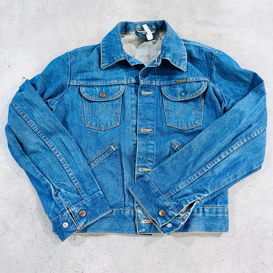 Vintage 70s-90s Wrangler Workwear Denim Jackets