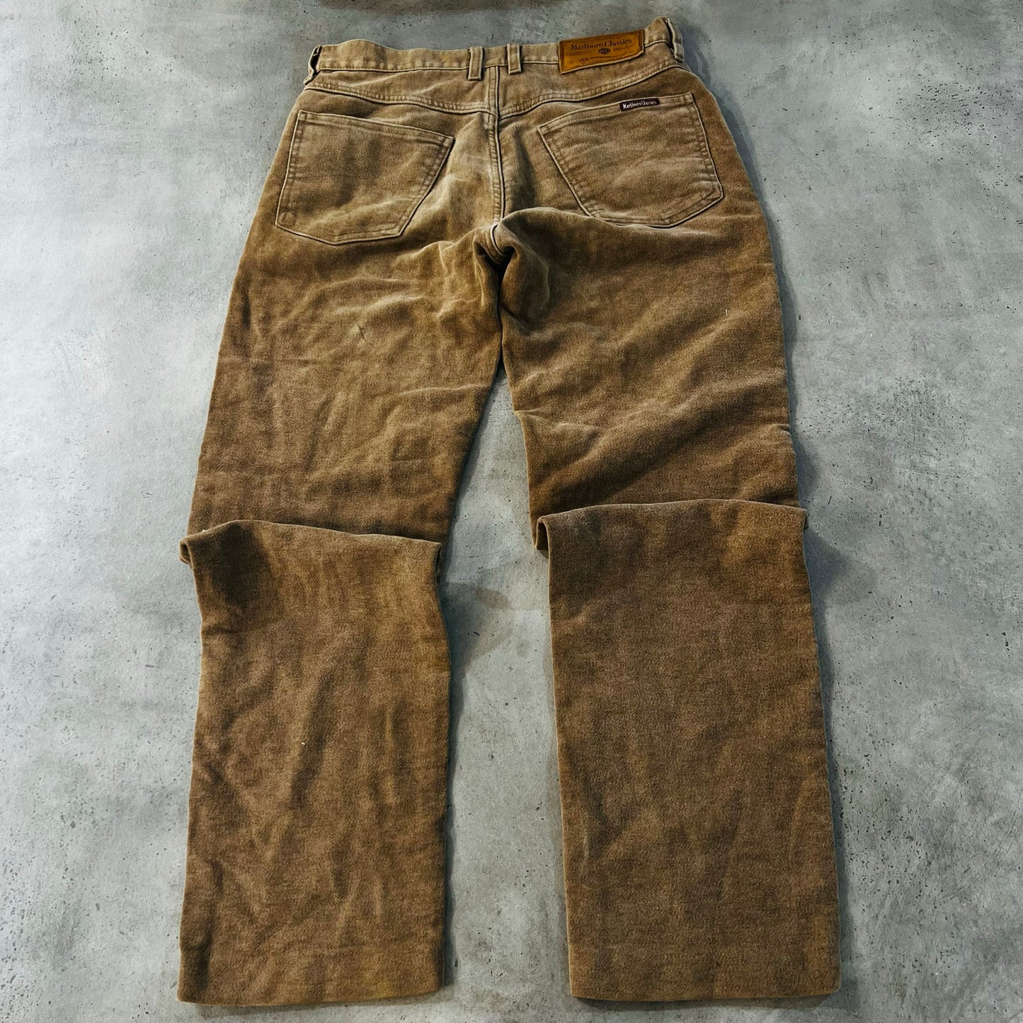 Vintage 70s-90s Italy Marlboro Retro Corduroy Pants