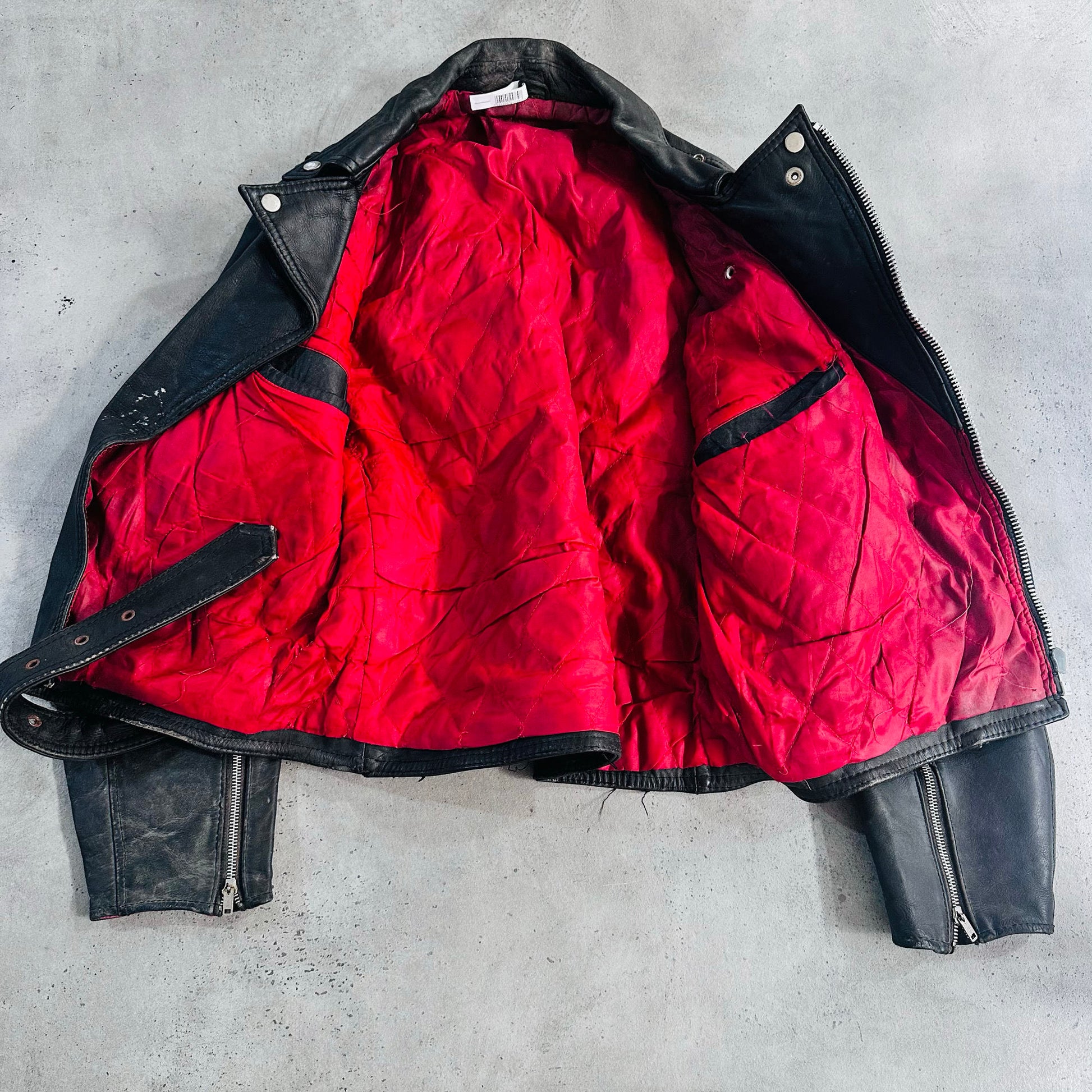 Vintage 70s-90s Retro Double Rider Leather Jackets