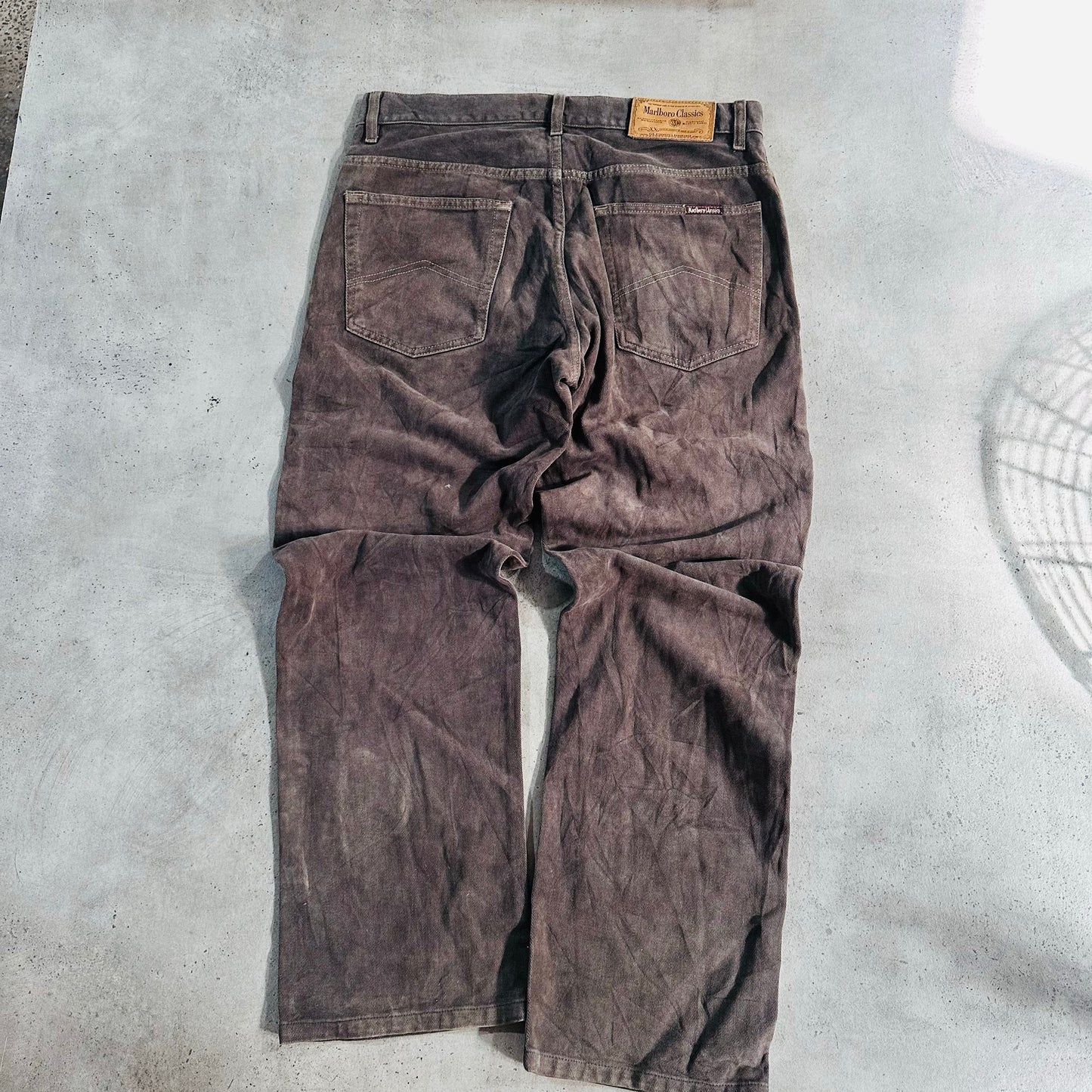Vintage 70s-90s Marlboro Workwear Corduroy Pants