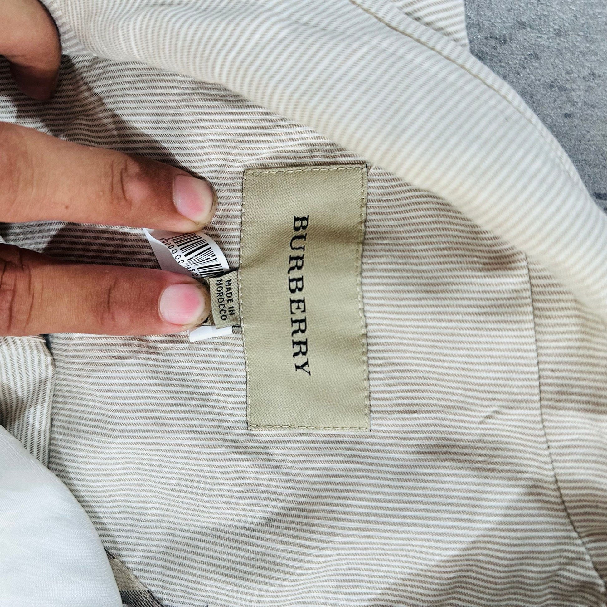 Vintage Burberry Pre-owned Luxury Jackets