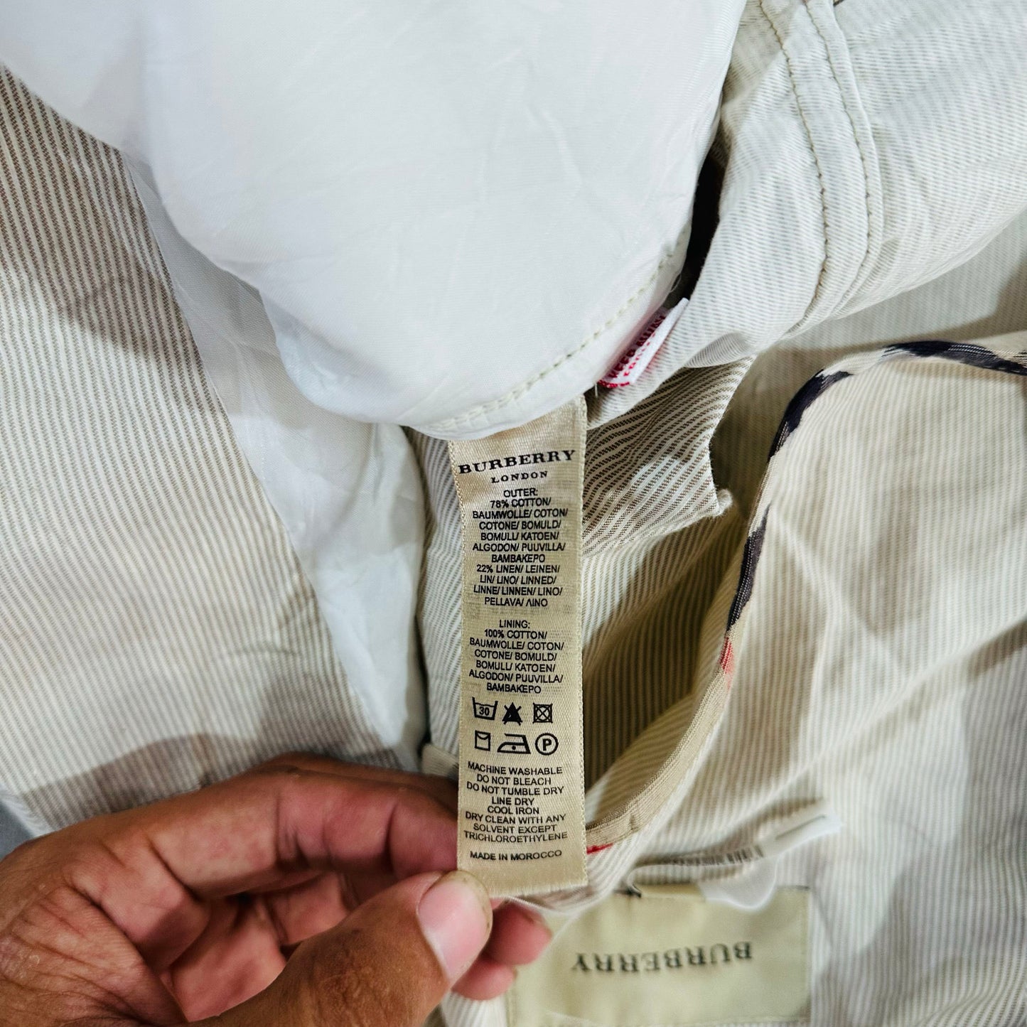 Vintage Burberry Pre-owned Luxury Jackets