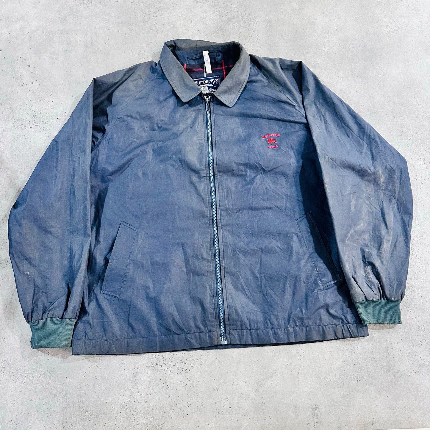 Vintage 70s-90s England Burberry Pre-owned Luxury Harrington Jackets
